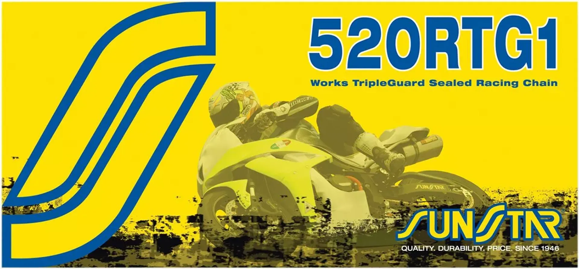 Sunstar Sprockets 520 RTG1 Drivkæde - SUNSTAR SPROCKETS - Motocross Parts