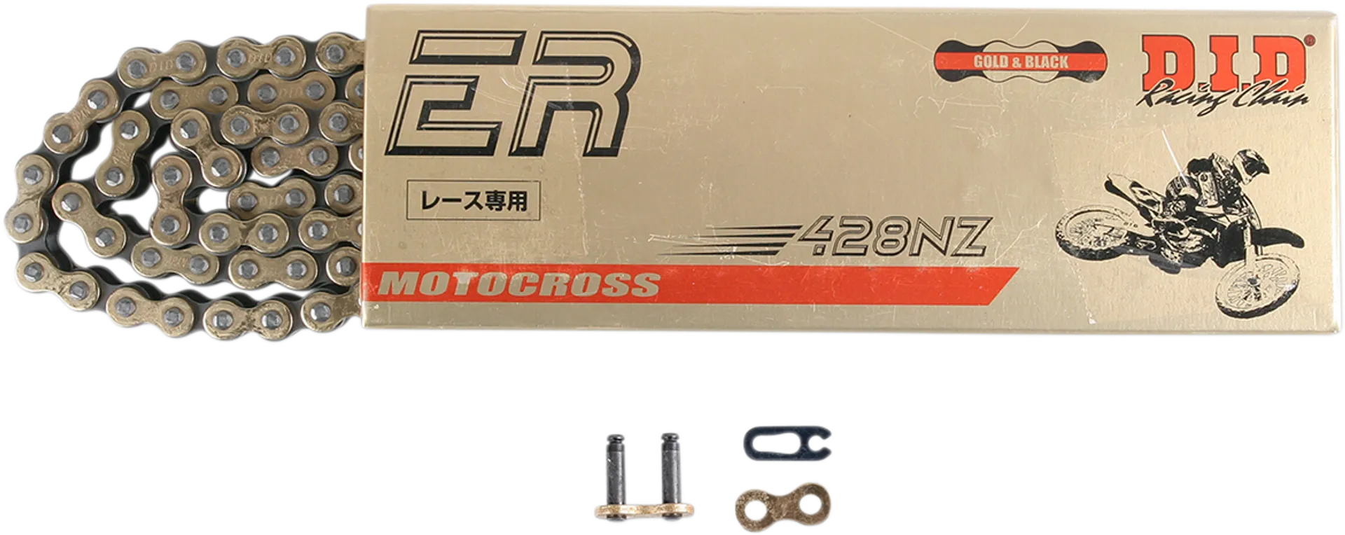 D.I.D 428NZ G&B kæde + samleled - 130 led - D.I.D - Motocross Parts