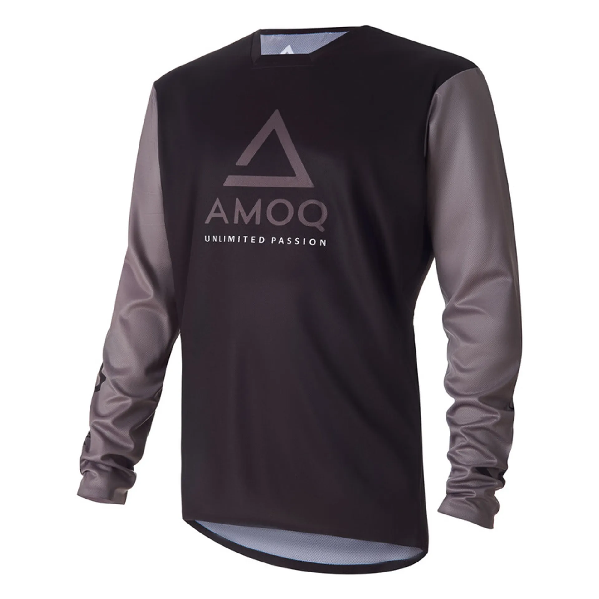 AMOQ Ascent Comp Jersey Black/Grey AMOQ Ascent Comp Jersey Black/Grey - AMOQ - Motocross Parts