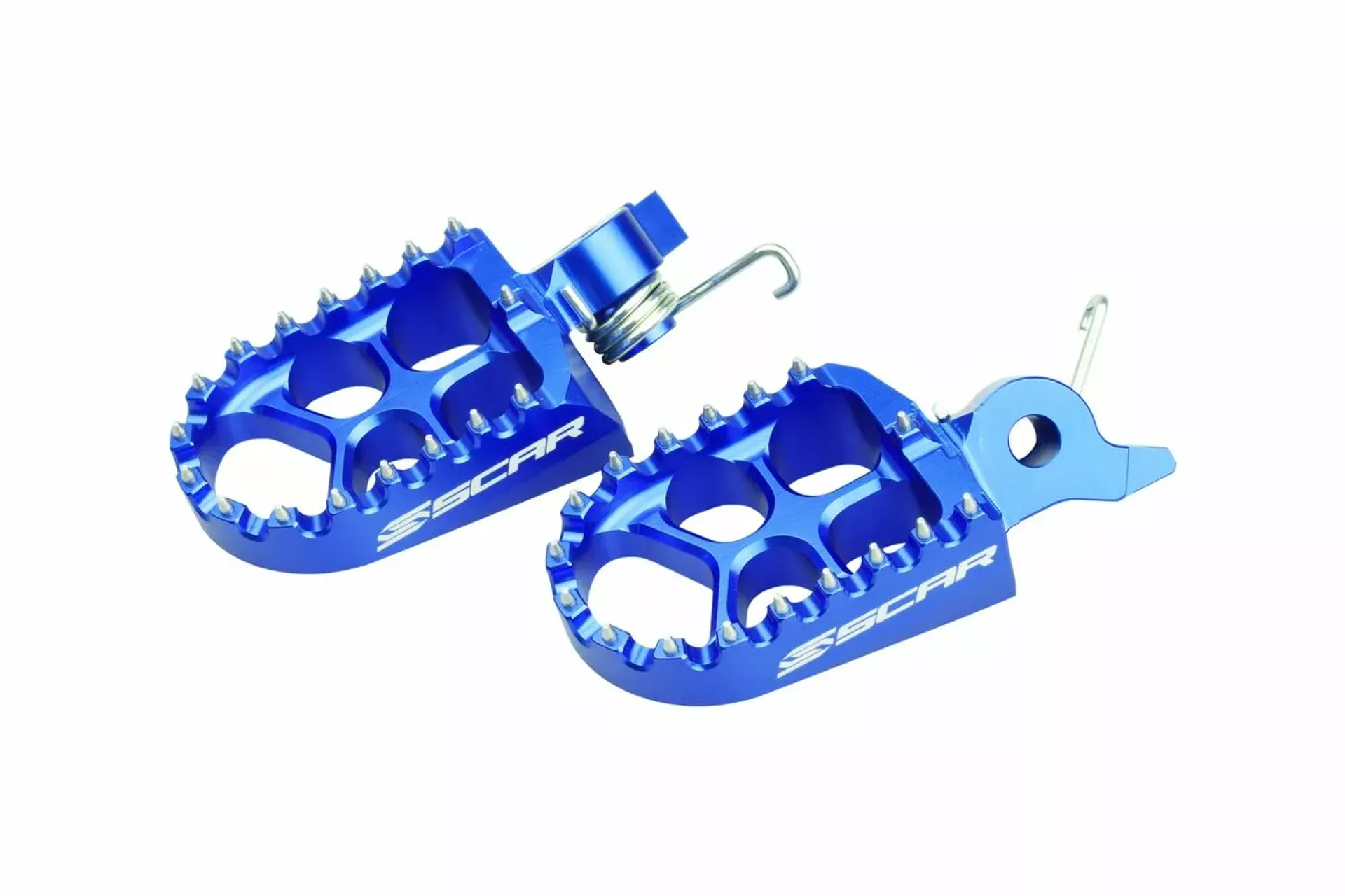 Scar Evolution Footpeg YFZ250 24/ 450 23- Blue - Scar - Motocross Parts
