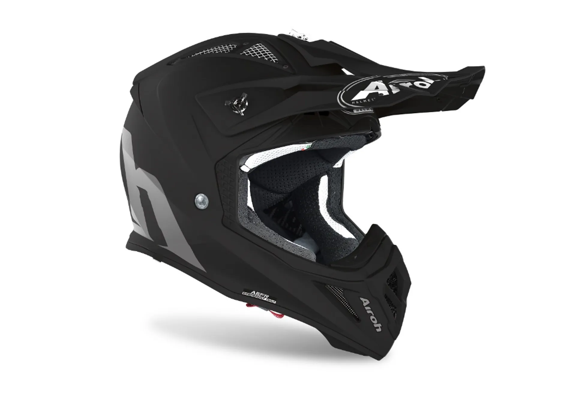 Airoh hjelm Aviator Ace Farve sort mat - Airoh - Motocross Parts