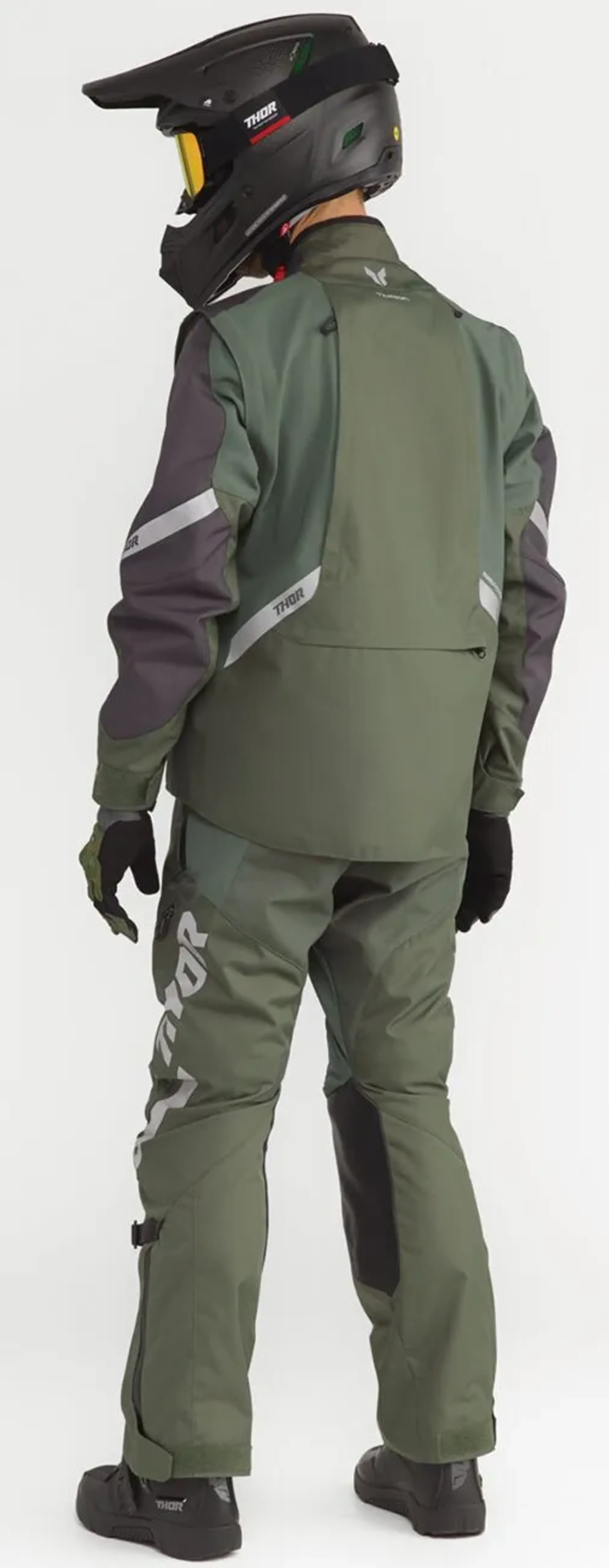 Thor terrain pant - over støvlen - army/charcoal - Thor