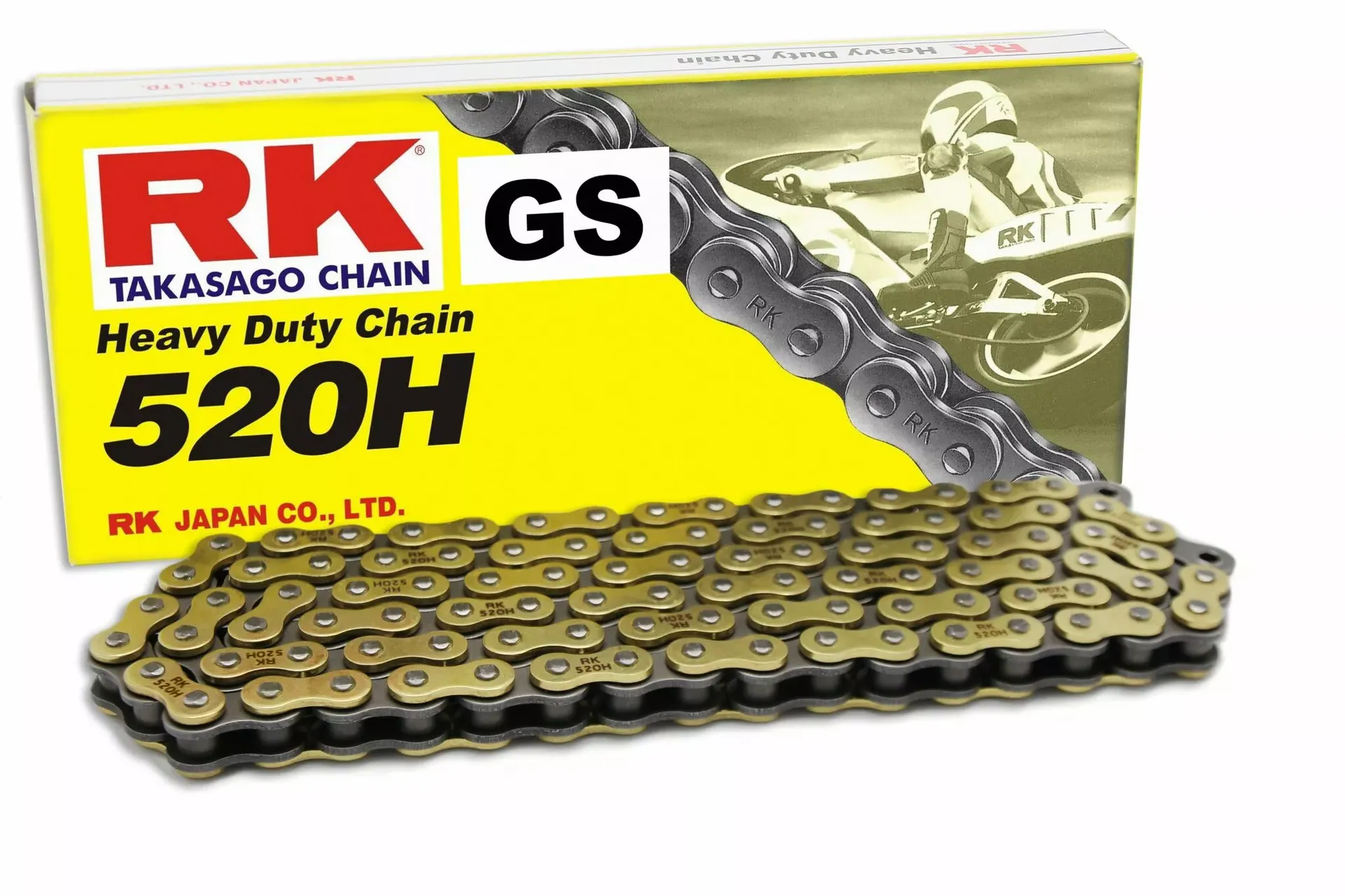 Rk 520H Heavy Duty Drive Chain  - RK - Motocross Parts