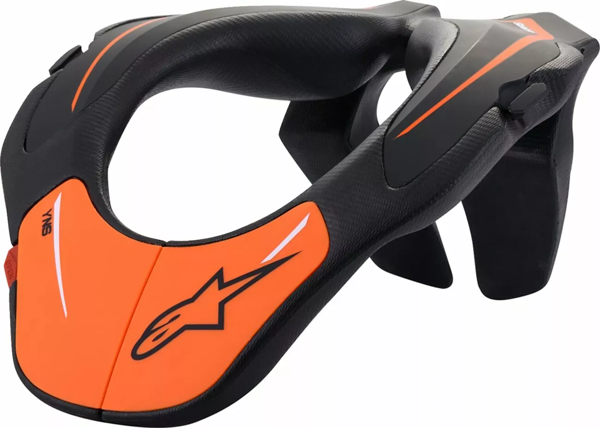 Alpinestars Youth nakkekrave sort/orange - Alpinestars - Motocross Parts