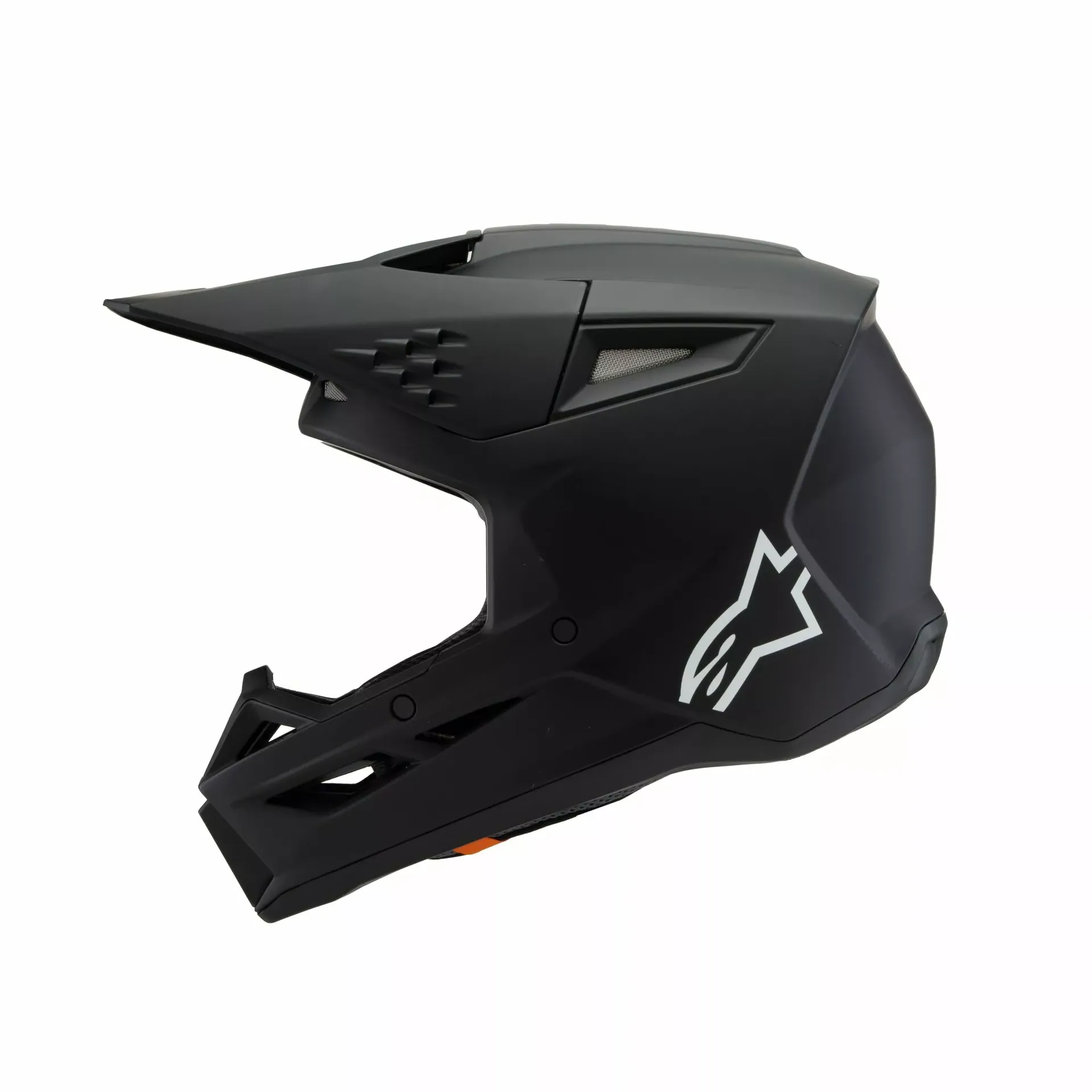 Alpinestars SM3 Børnehjelm - Solid sort - Alpinestars