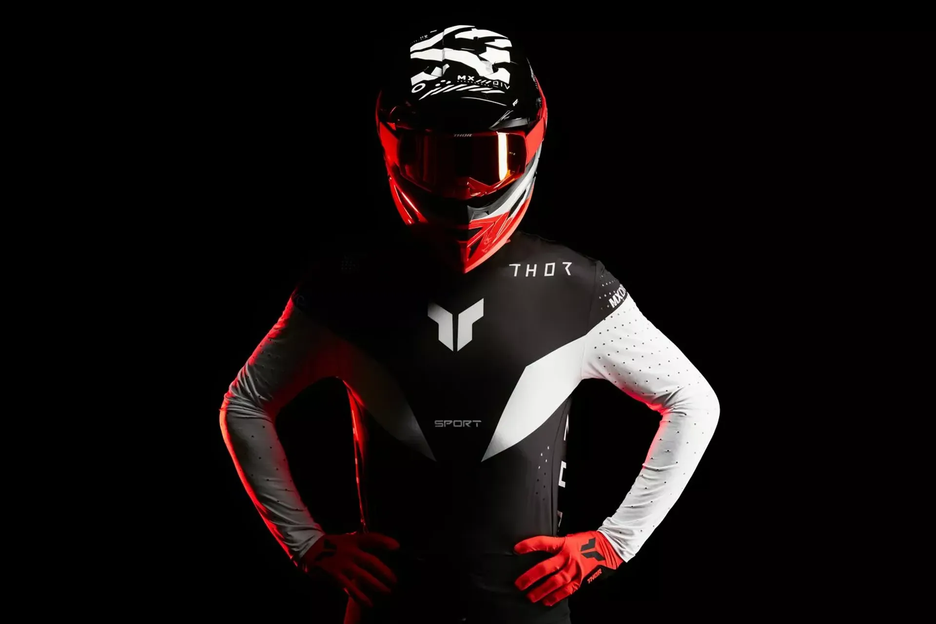 Thor SPORTMODE Strike trøje - black - Thor