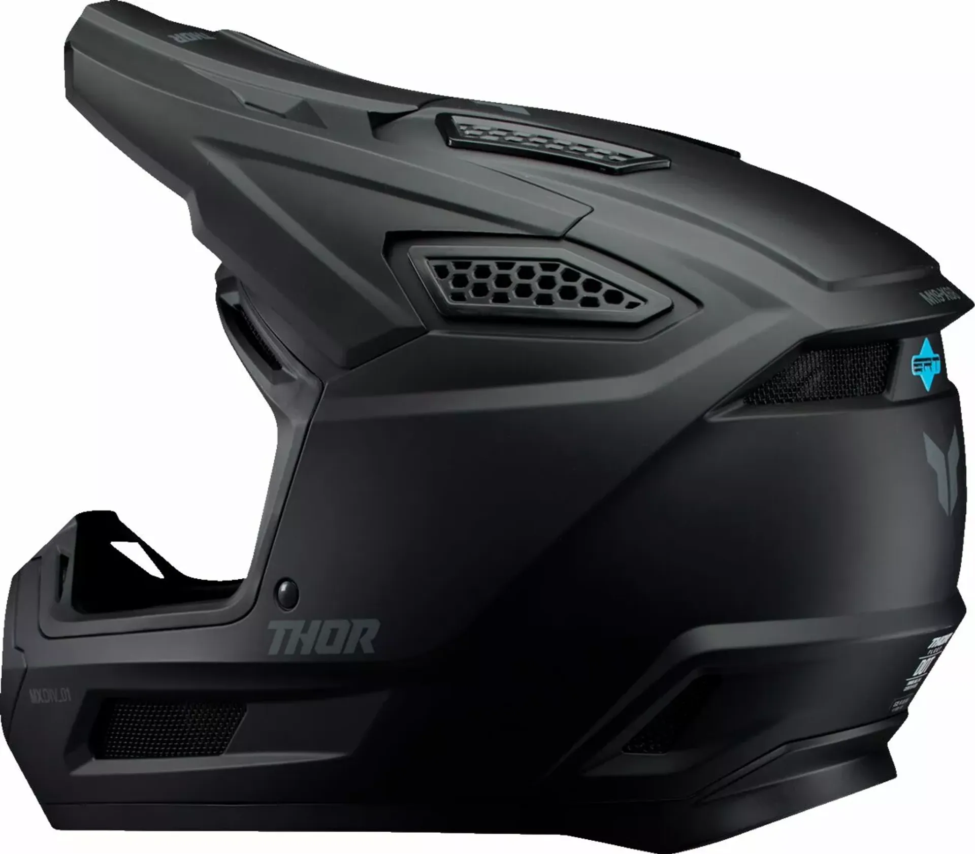 Thor Fleet Hjelm - Blackout Sort - Thor