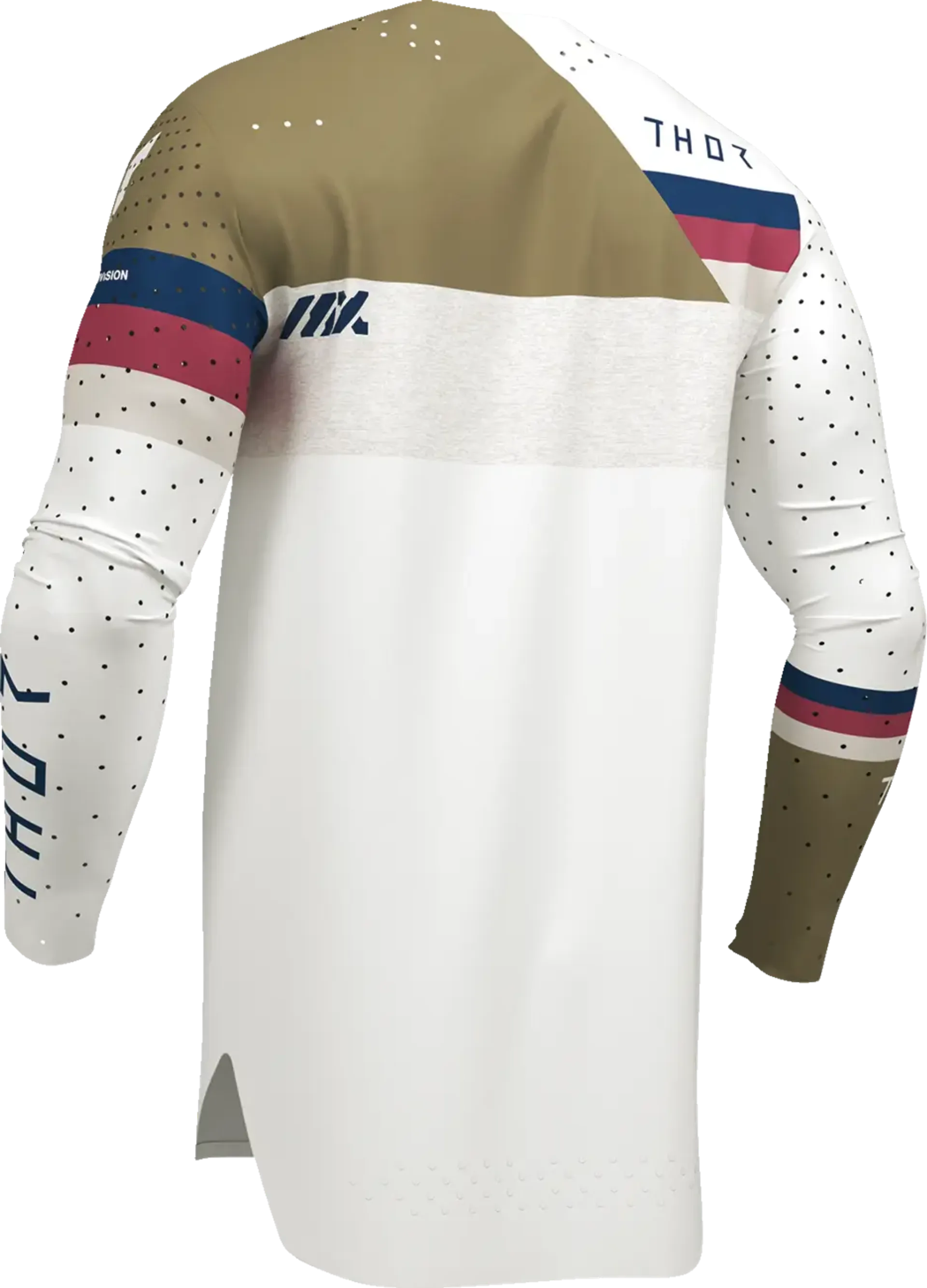 Thor Sportmode League Jersey - Hvid/Kobber - Thor