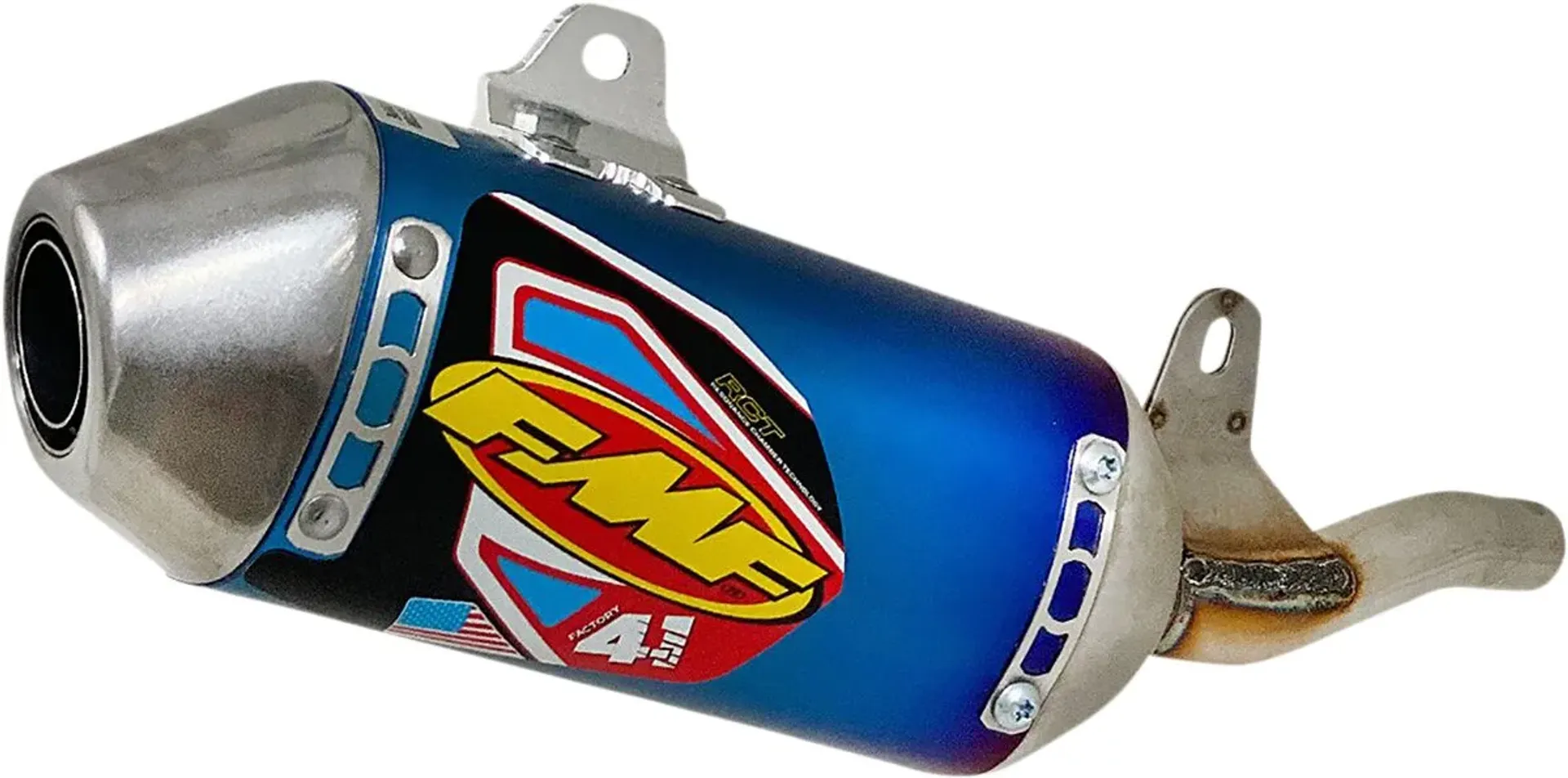 FMF Factory 4.1 Slip-On Muffler - Titanium CRF 110 - Fmf