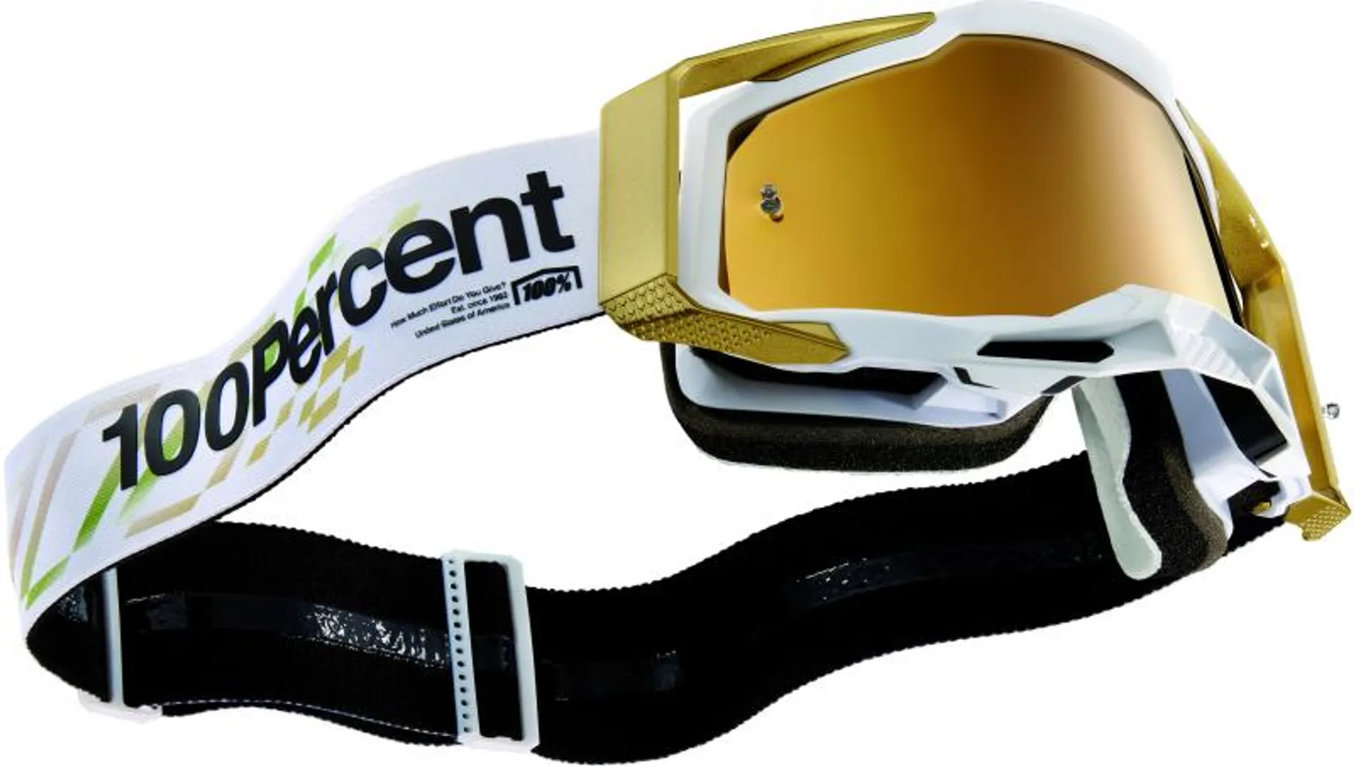 100% Racecraft 2 Succession / MIRROR TRUE GOLD LENS - 100%