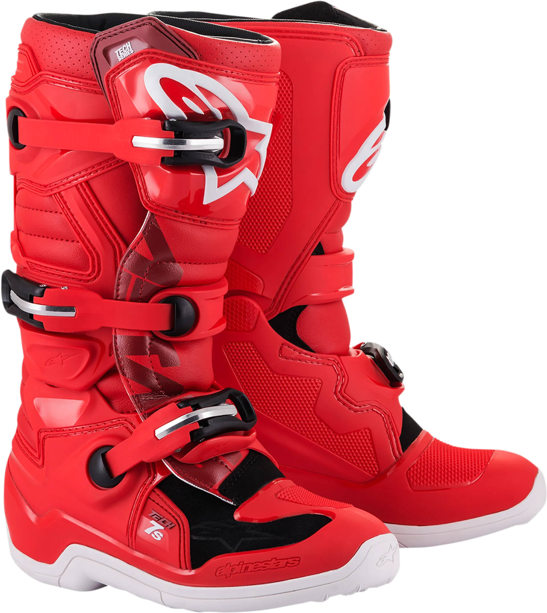 Alpinestars Tech 7s støvle - rød - Alpinestars - Motocross Parts