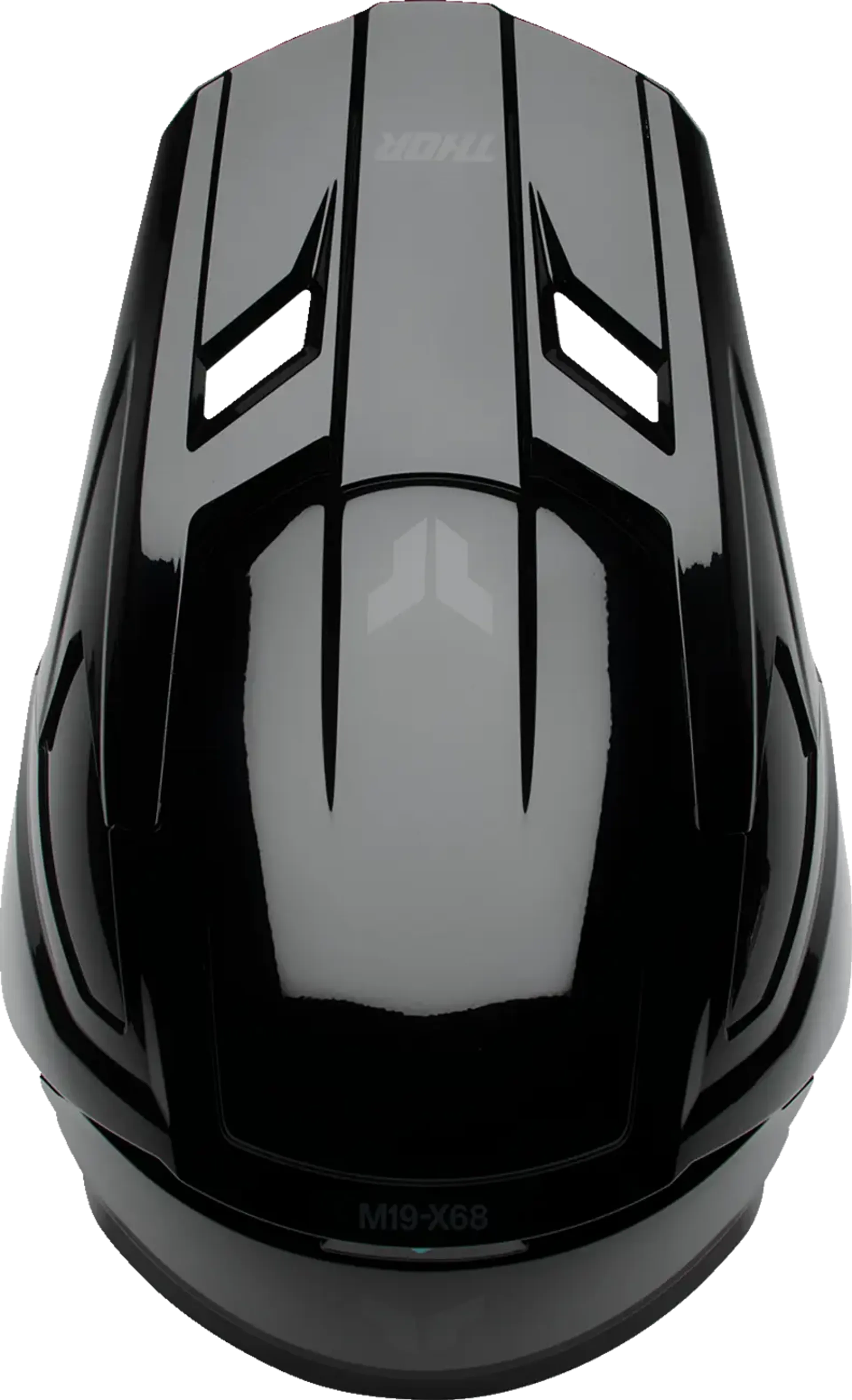 Thor Youth Fleet Blackout hjelm - blank - Thor