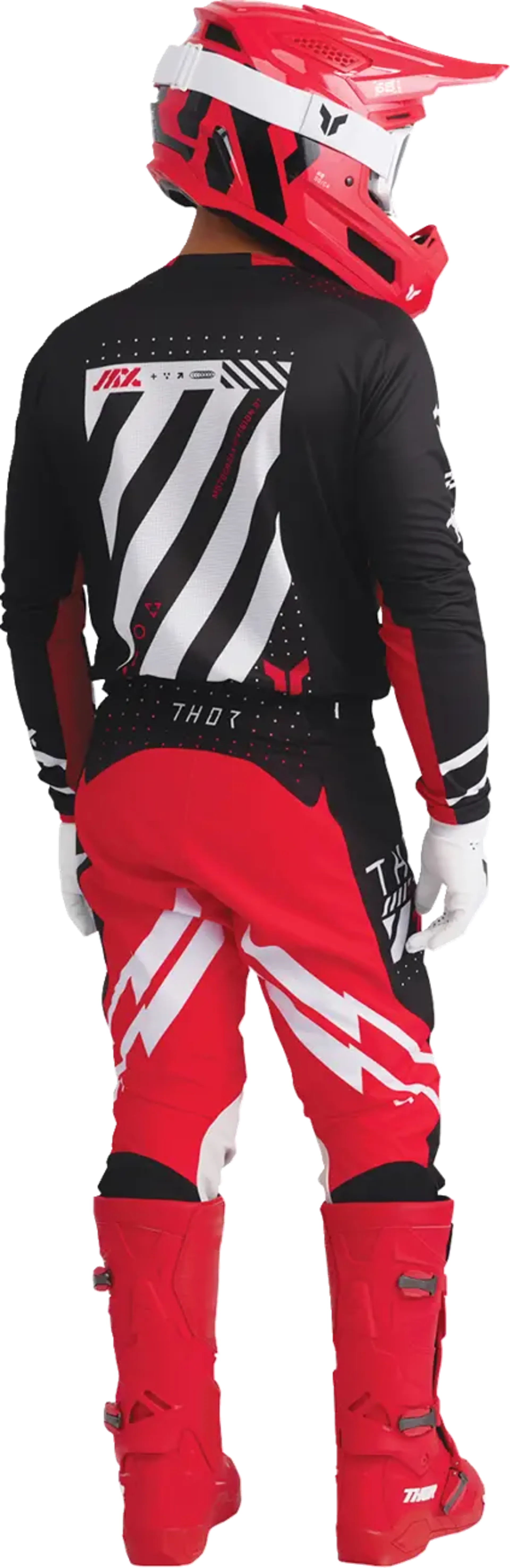 Thor Launchmode Jersey - Futura Black/Red - Thor