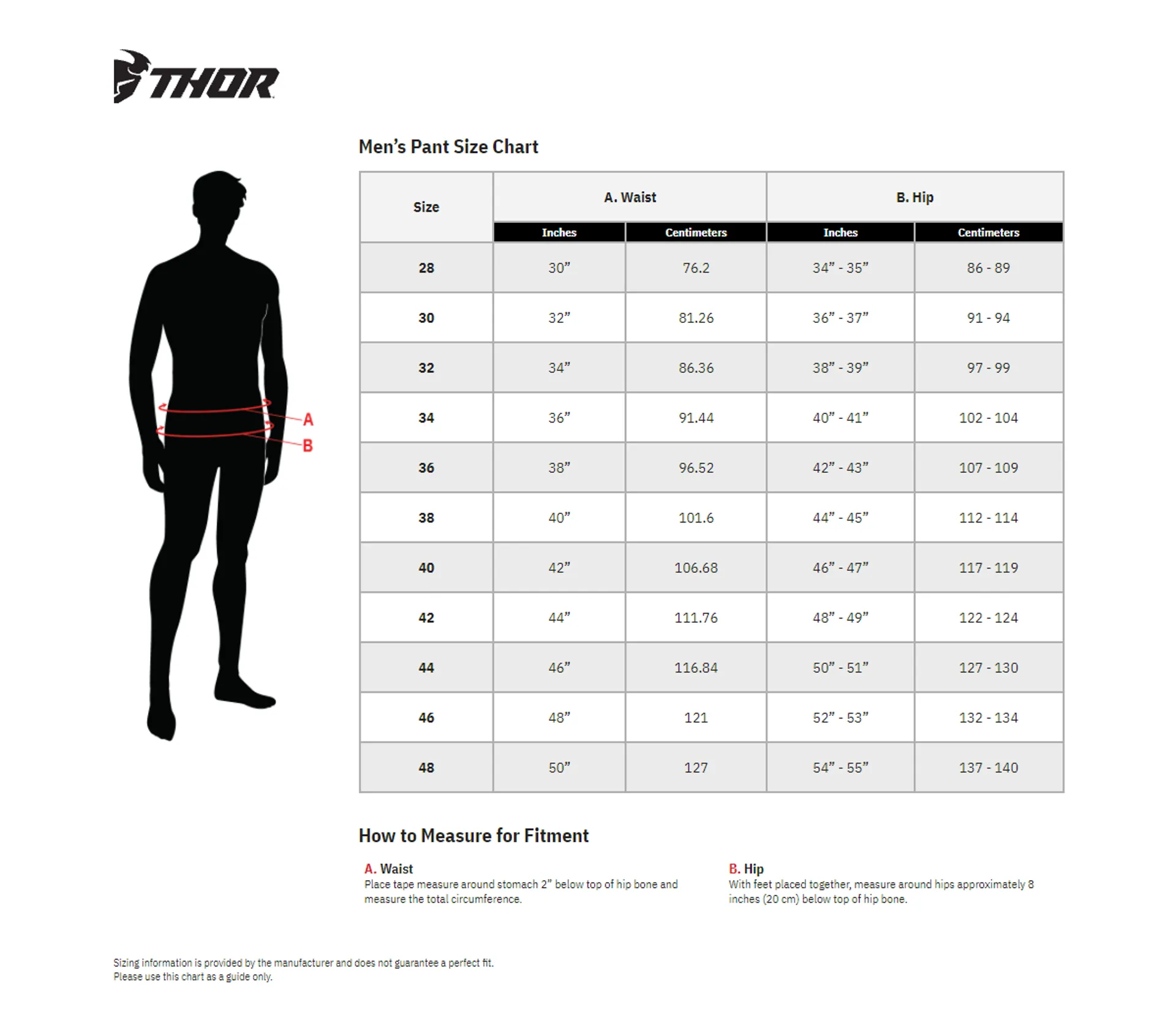 Thor bukser - Prime analog sort/hvid - Thor