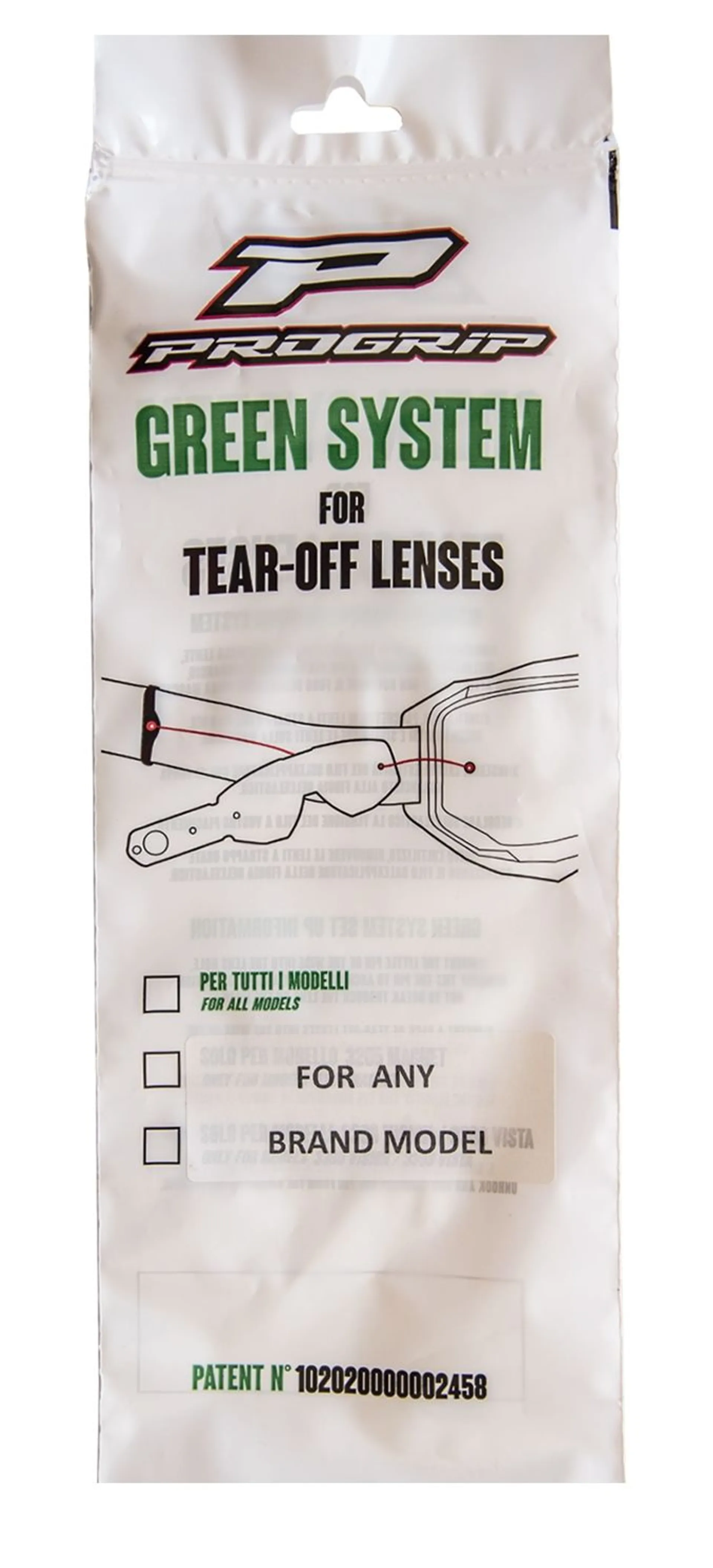Progrip Green System tearoff opsamler - Universal - Progrip
