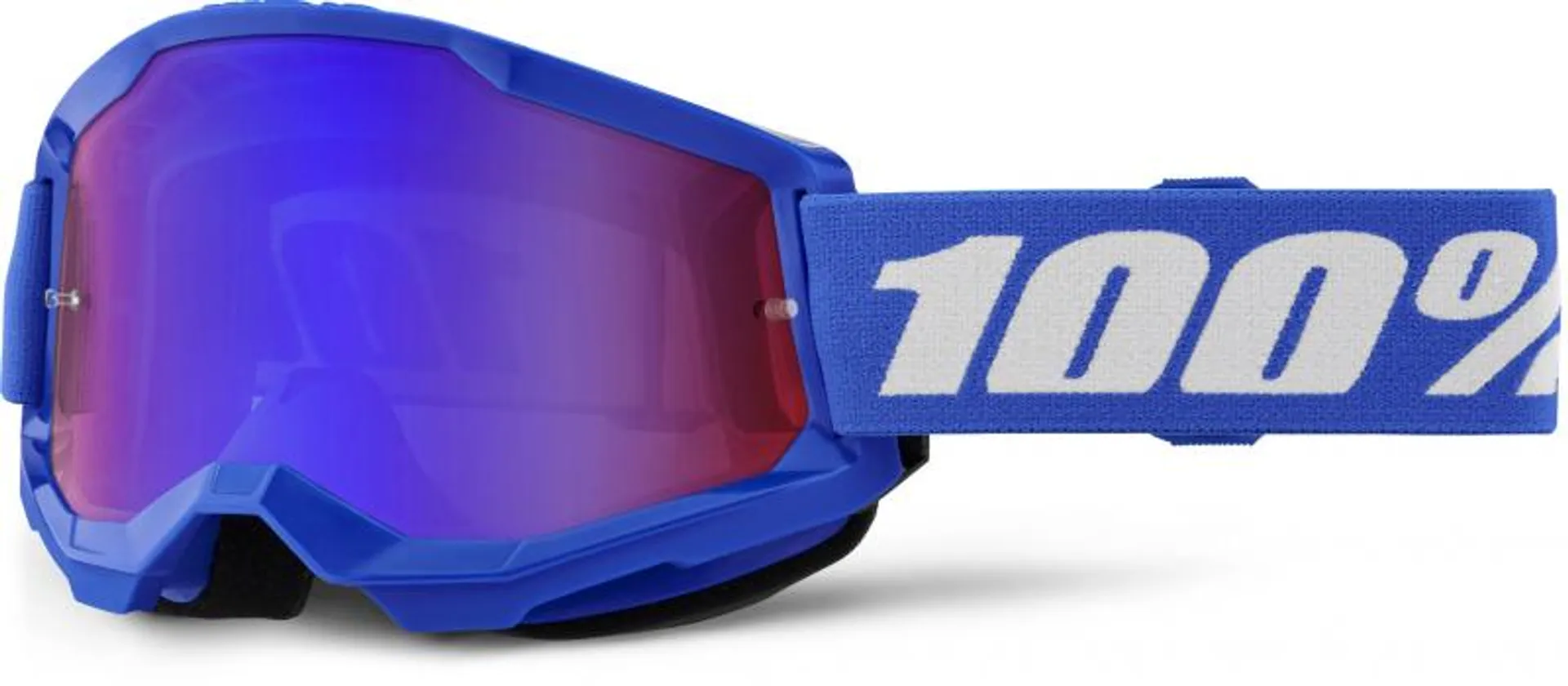 100% Strata 2 Youth BLUE MIRROR / RED/BLUE - 100% - Motocross Parts