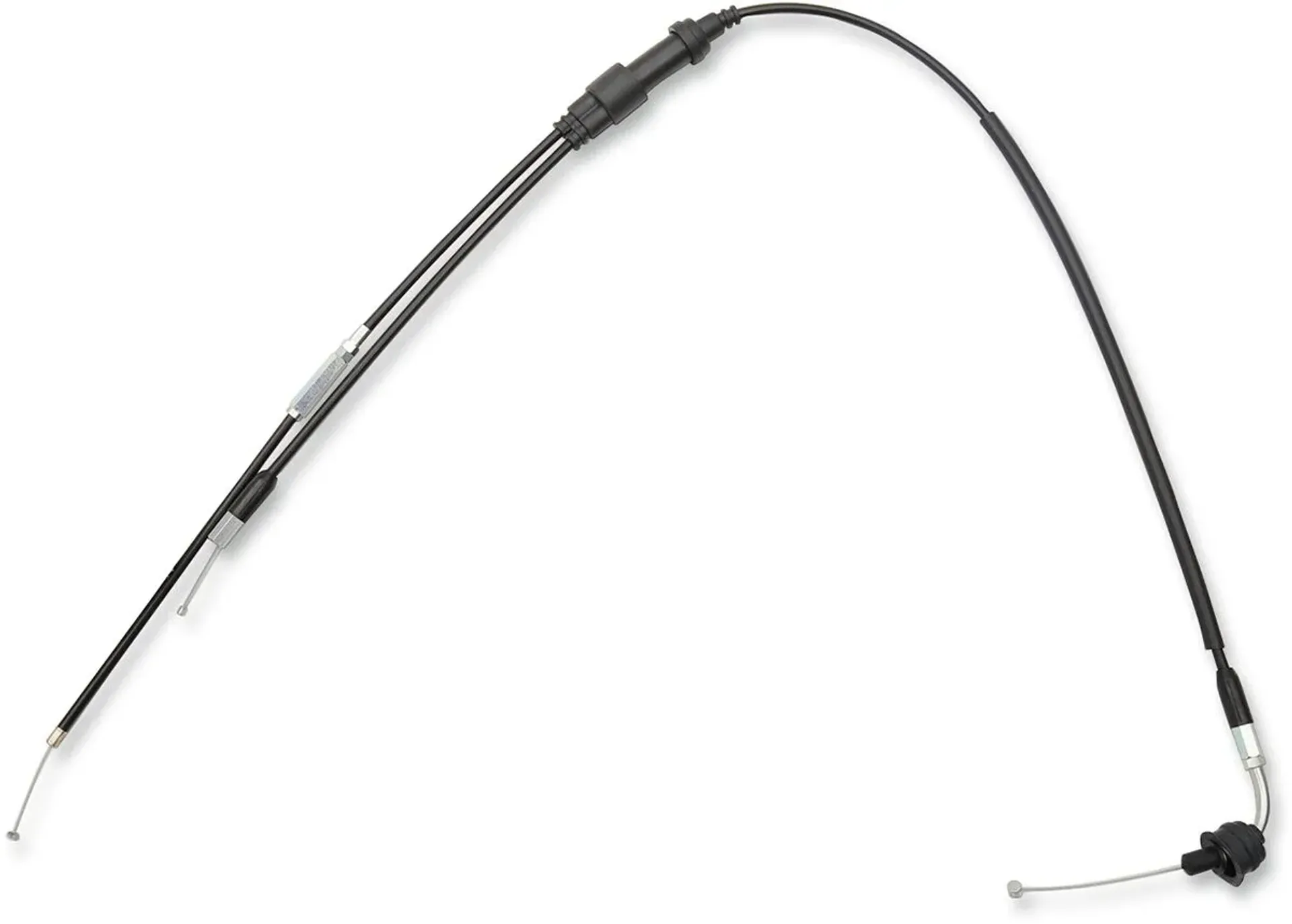 Moose Offroad sort vinyl gashåndtagskabel PW50 - Moose Offroad - Motocross Parts