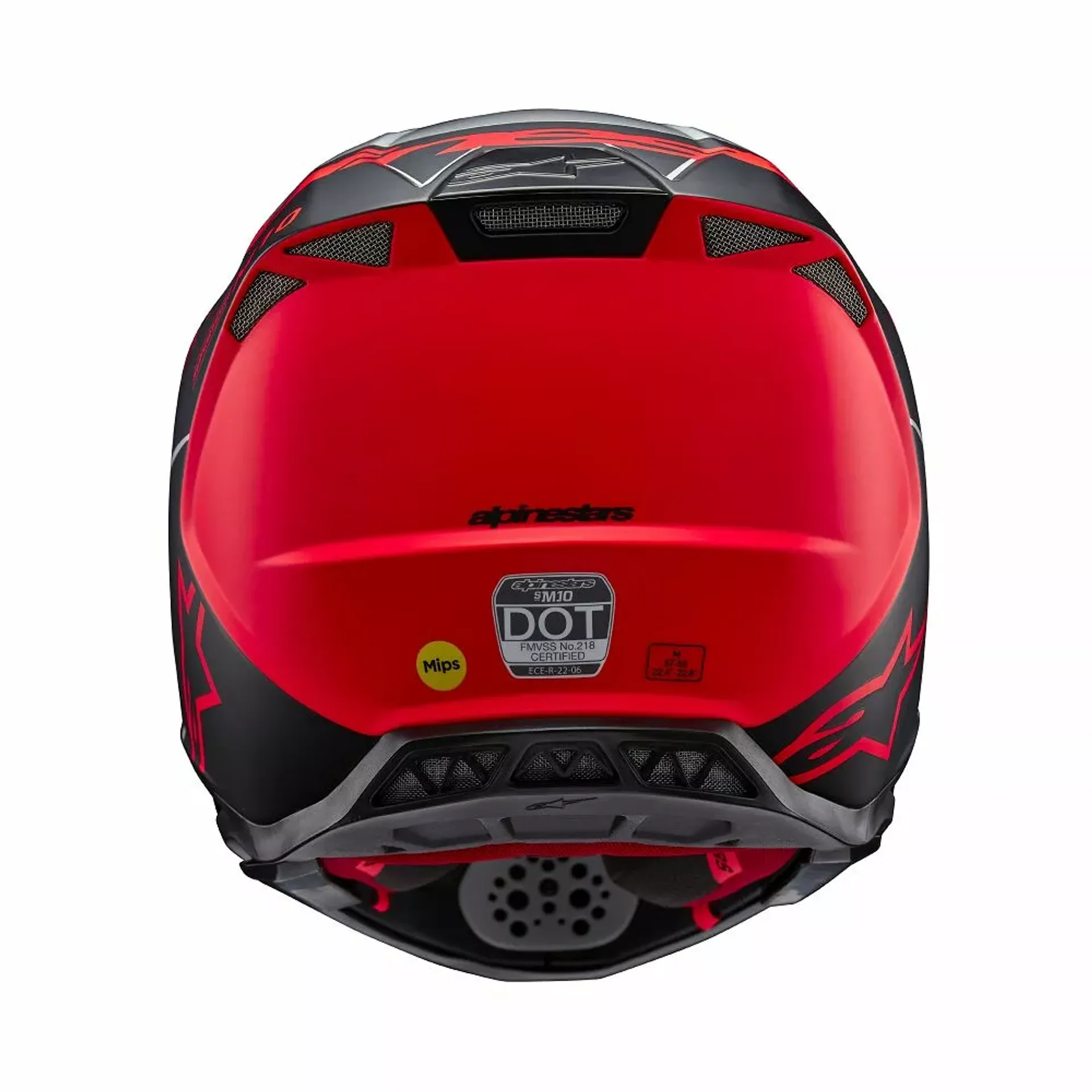 Alpinestars SM10 Helmet - Flood orange - Alpinestars