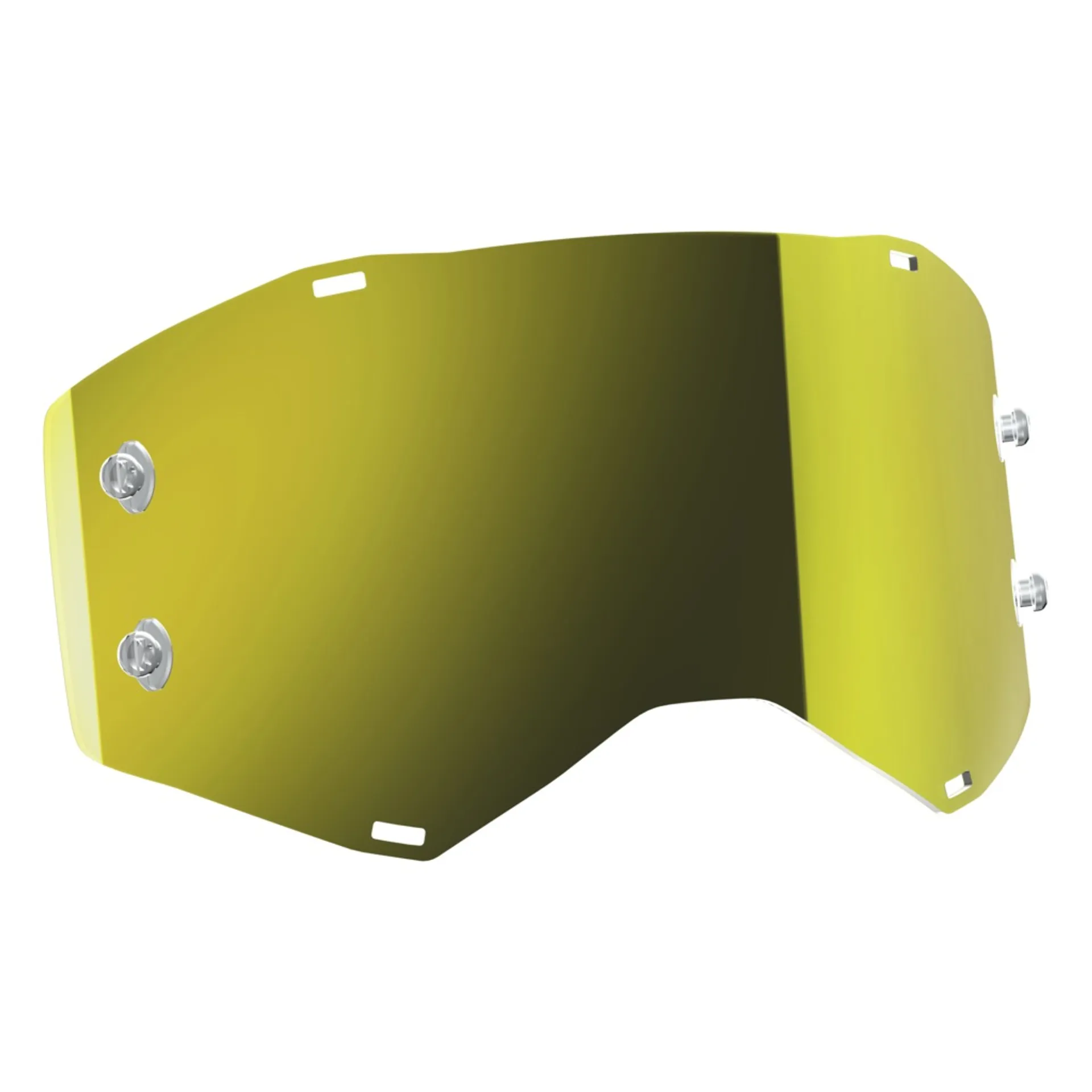 Scott Lens Prospect/Fury Single yellow chrome afc works - Scott - Motocross Parts