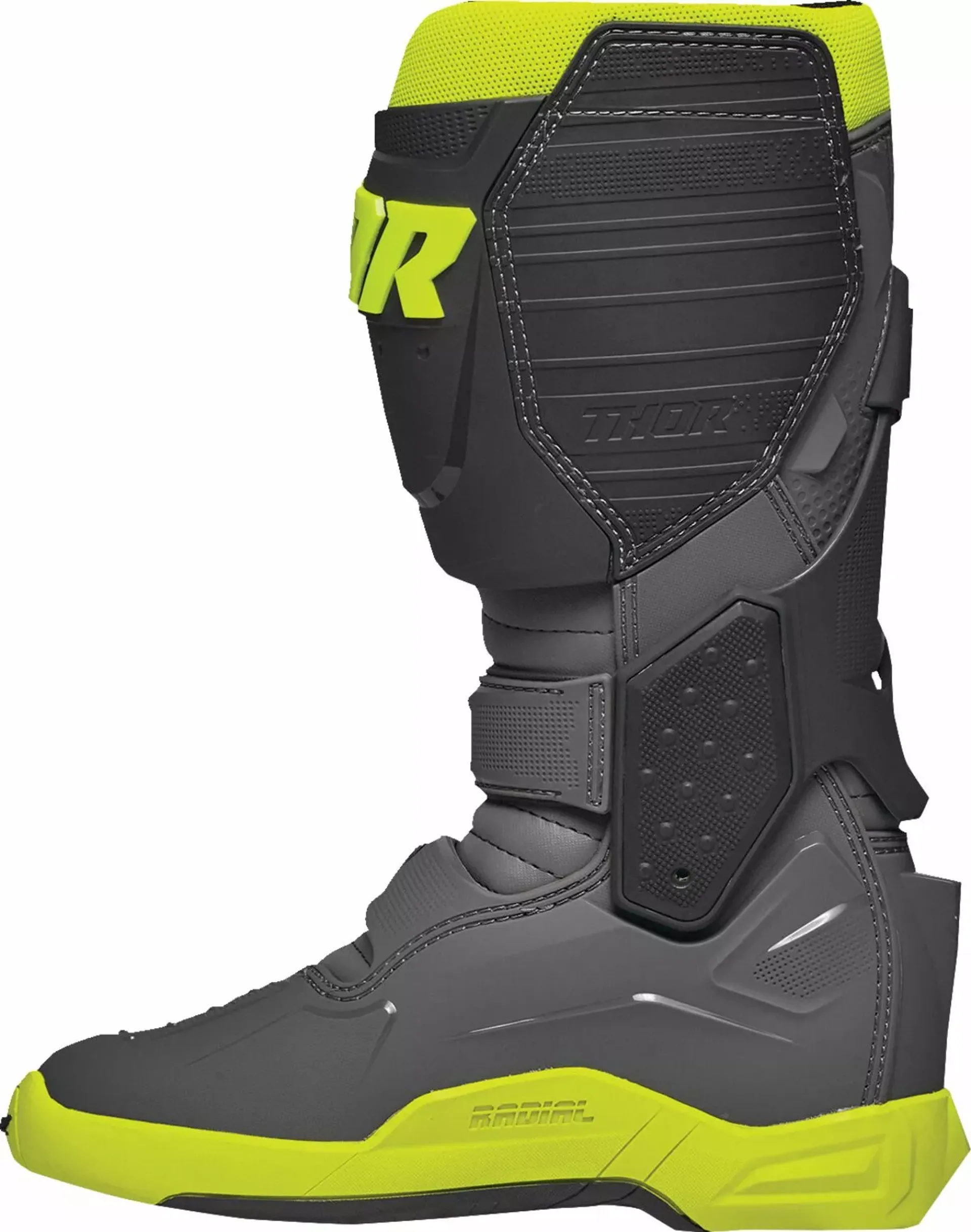 Thor Radial MX-stövlar - grå/gul - Thor