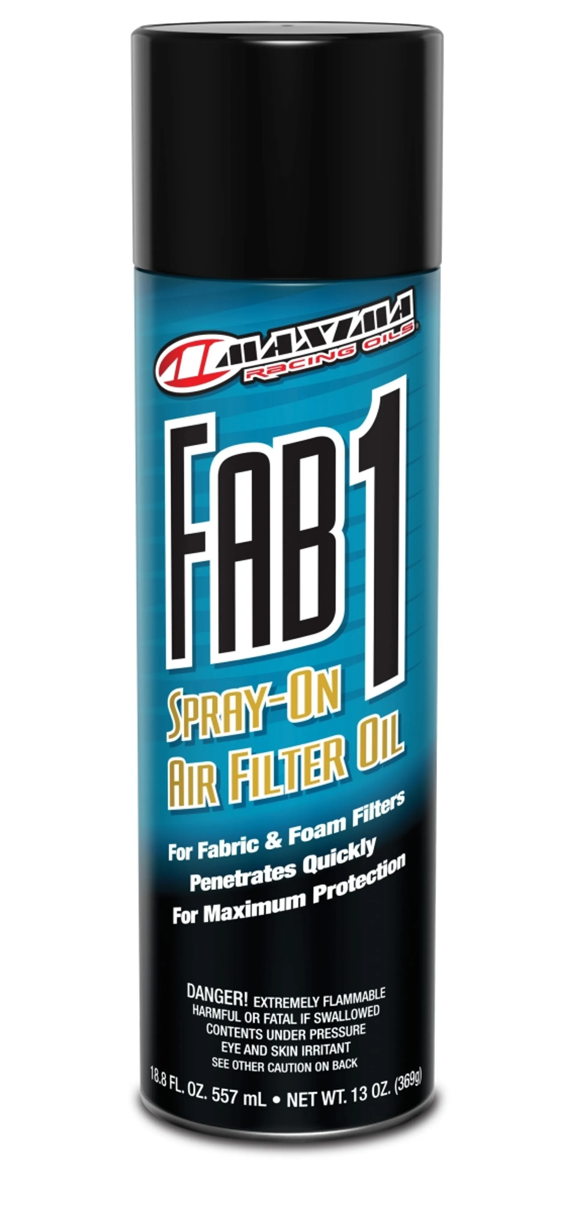 Maxima FAB 1 Luftfilterolie (spray) - 557ml - Maxima Racing Oils - Motocross Parts