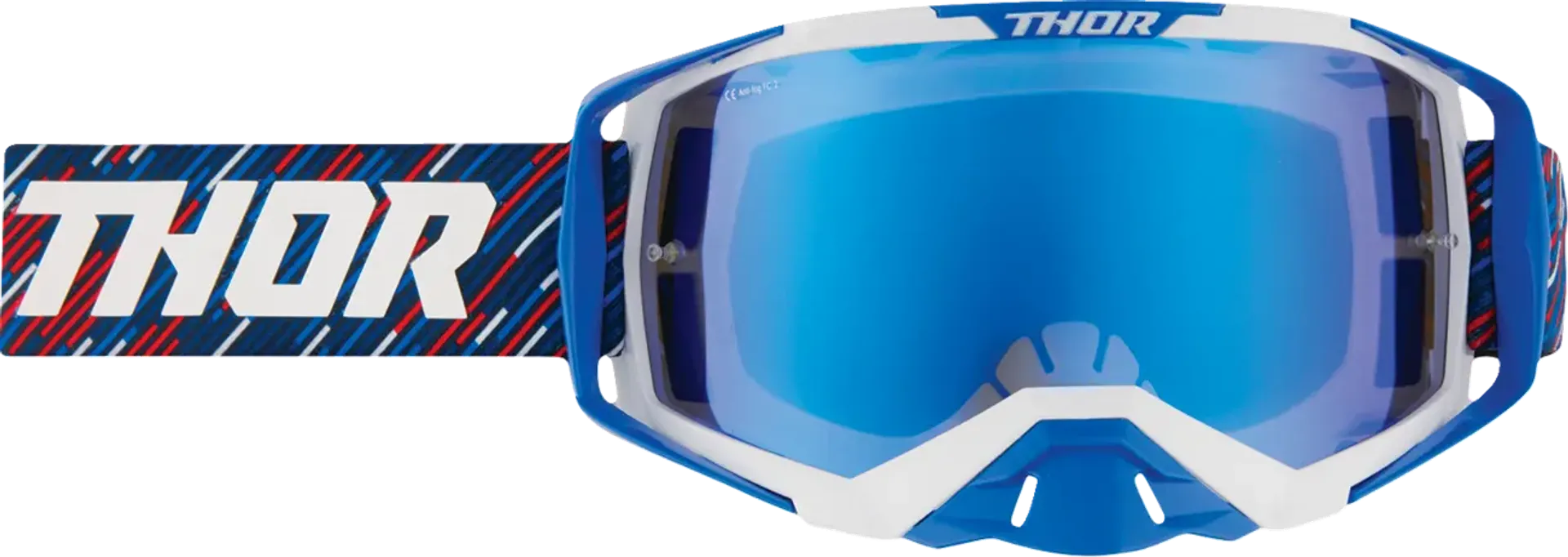 Thor activate Goggles - flite stripes red/white/blue