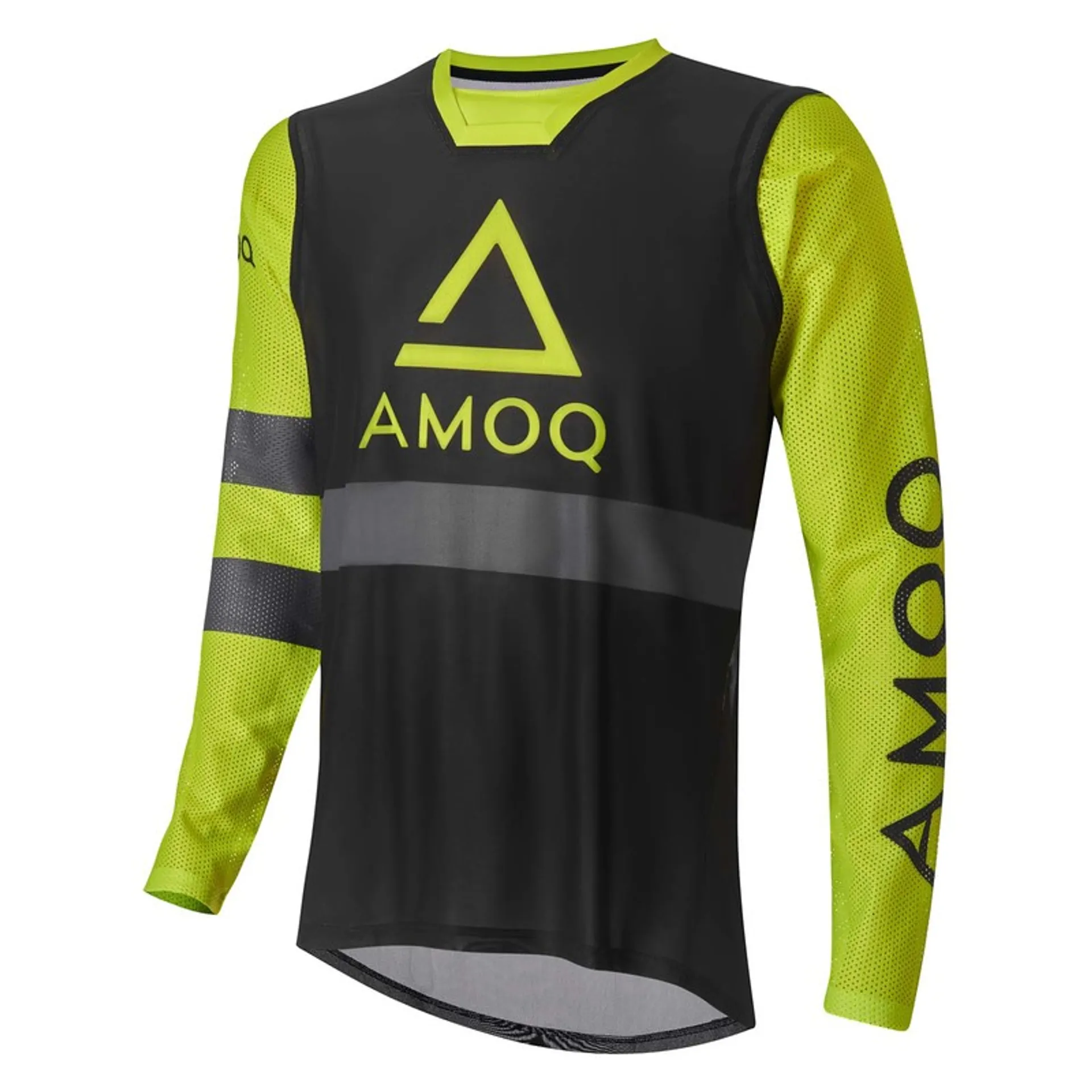 AMOQ Airline Mesh Jersey Sort/HiVis - AMOQ - Motocross Parts