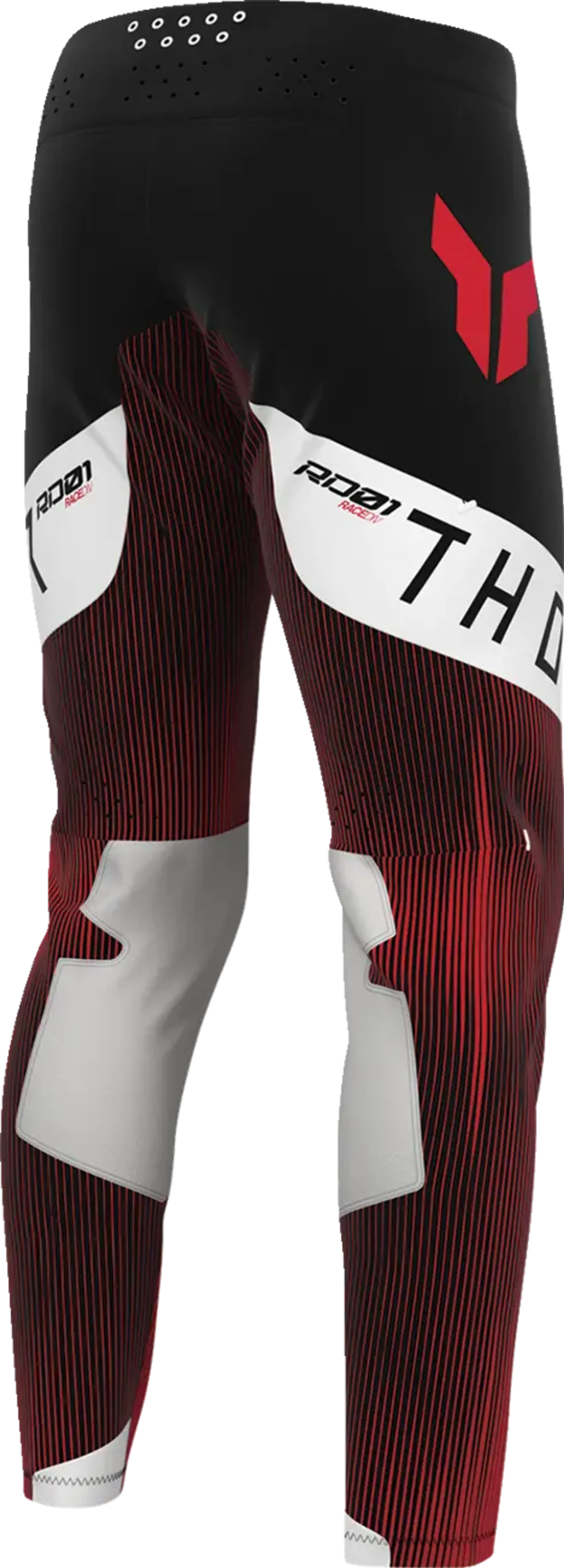 Thor Sportmode Pant - Vanish Black/Red - Thor