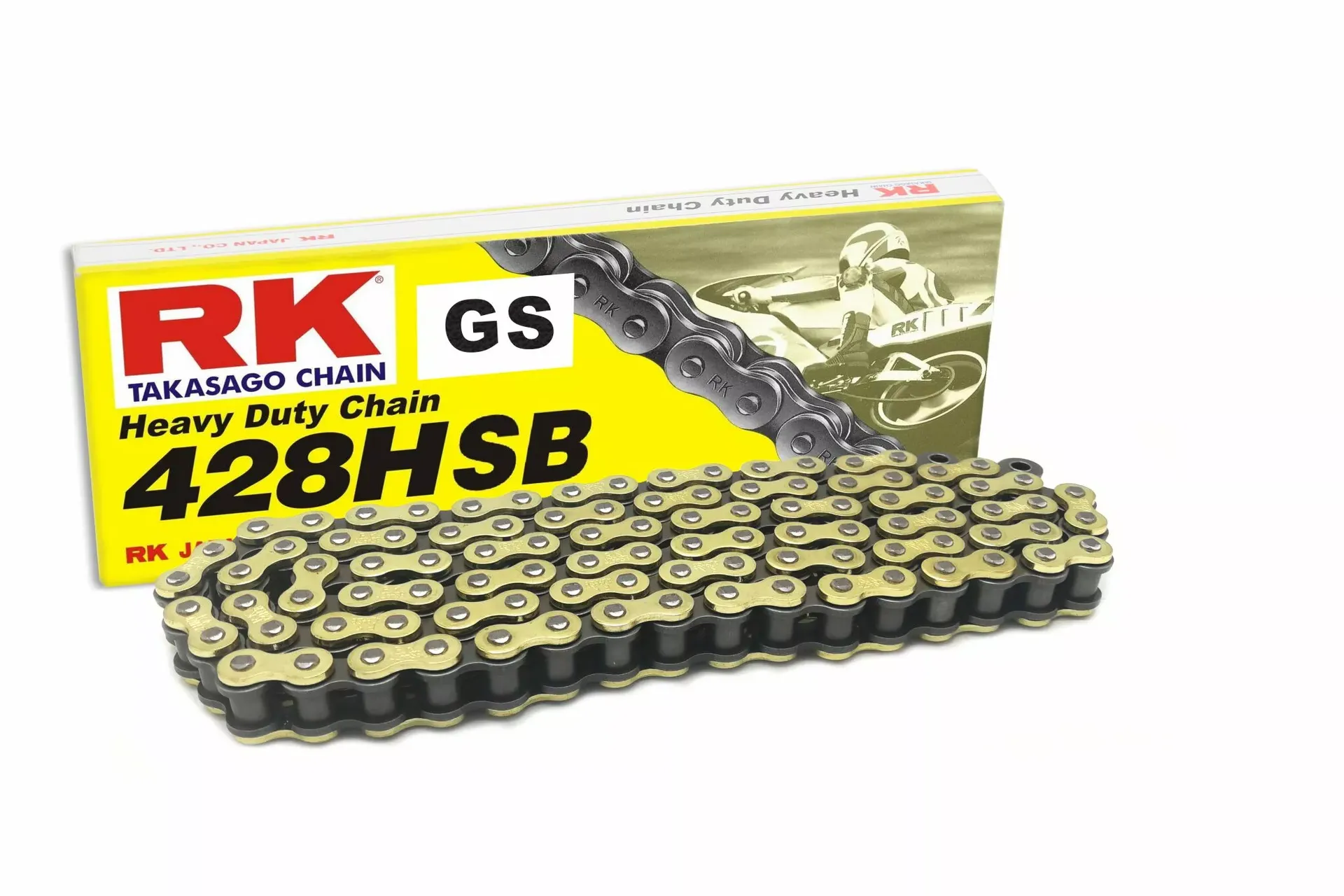 Rk 428H Heavy Duty Drive Chain  - RK - Motocross Parts