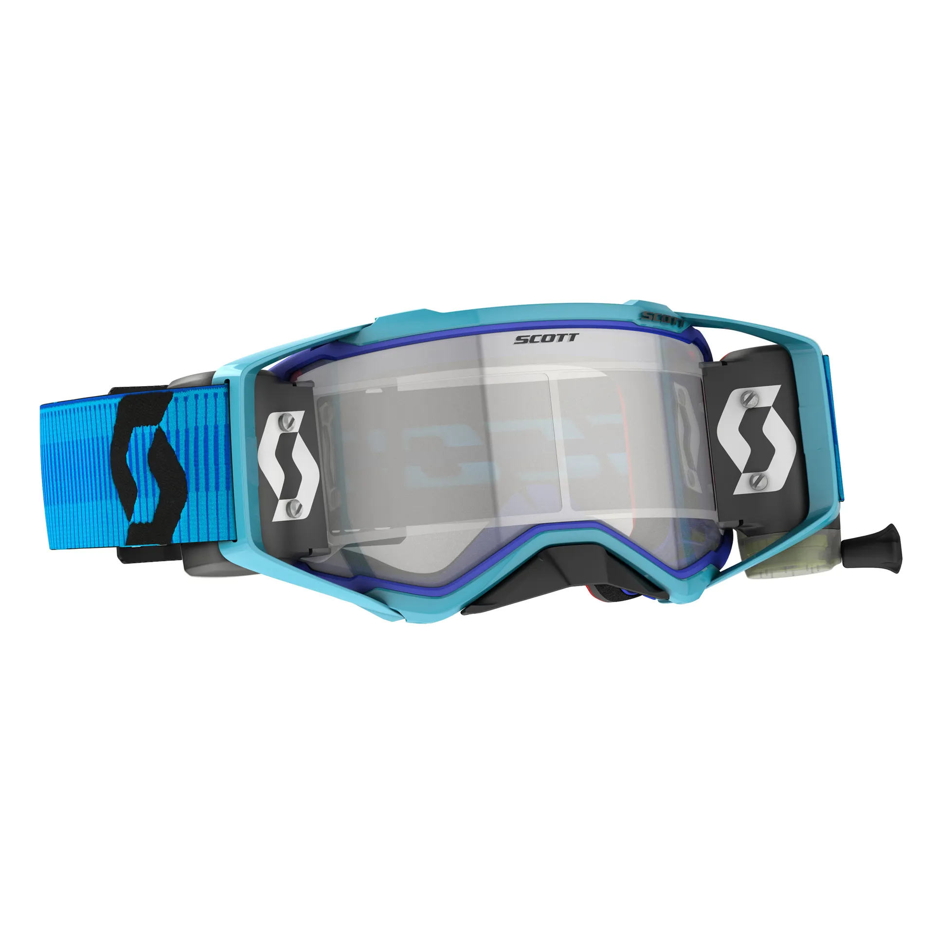 Scott Brille Prospect WFS blå/sort klar works - Scott - Motocross Parts