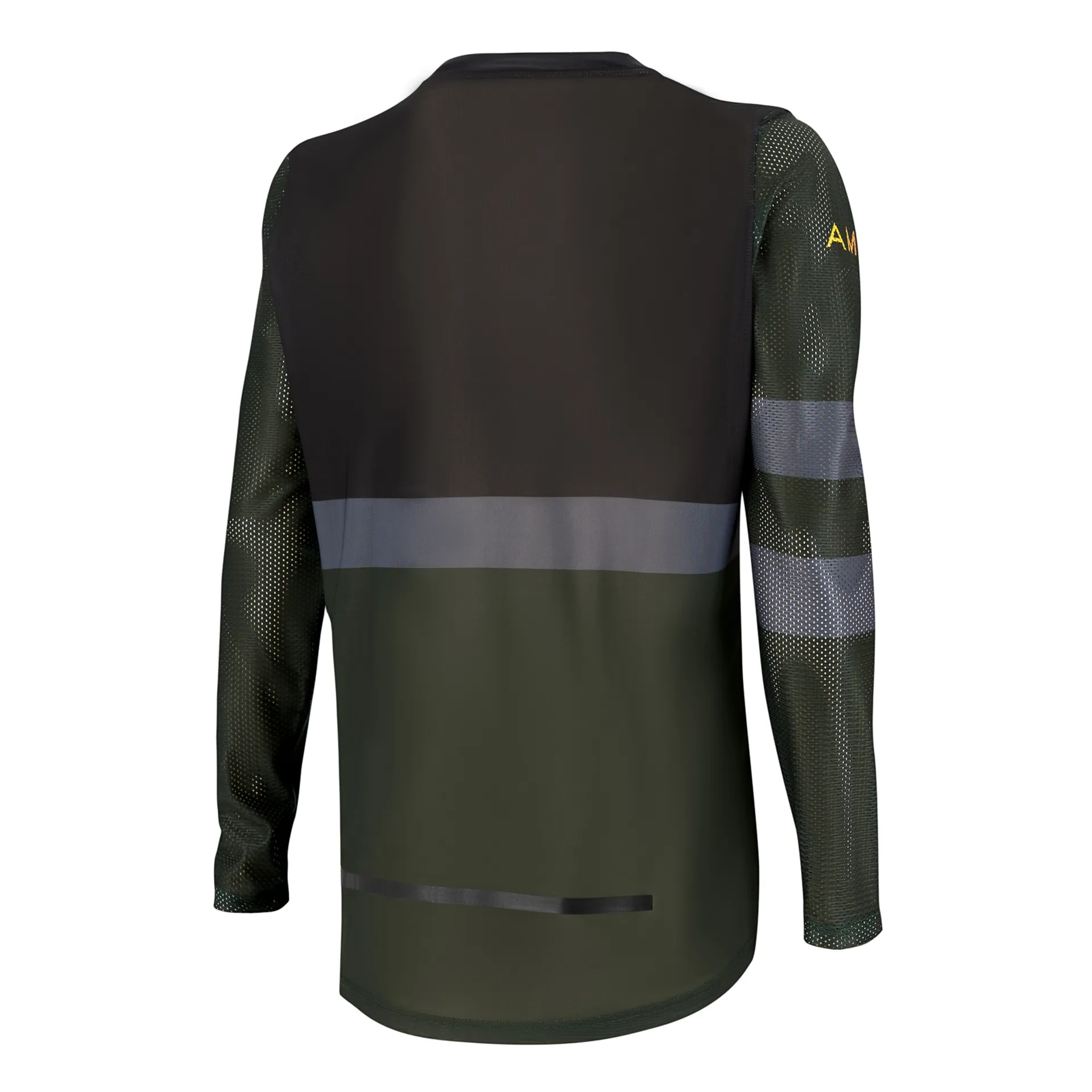 AMOQ Airline Mesh Jersey Military Green-Black - AMOQ