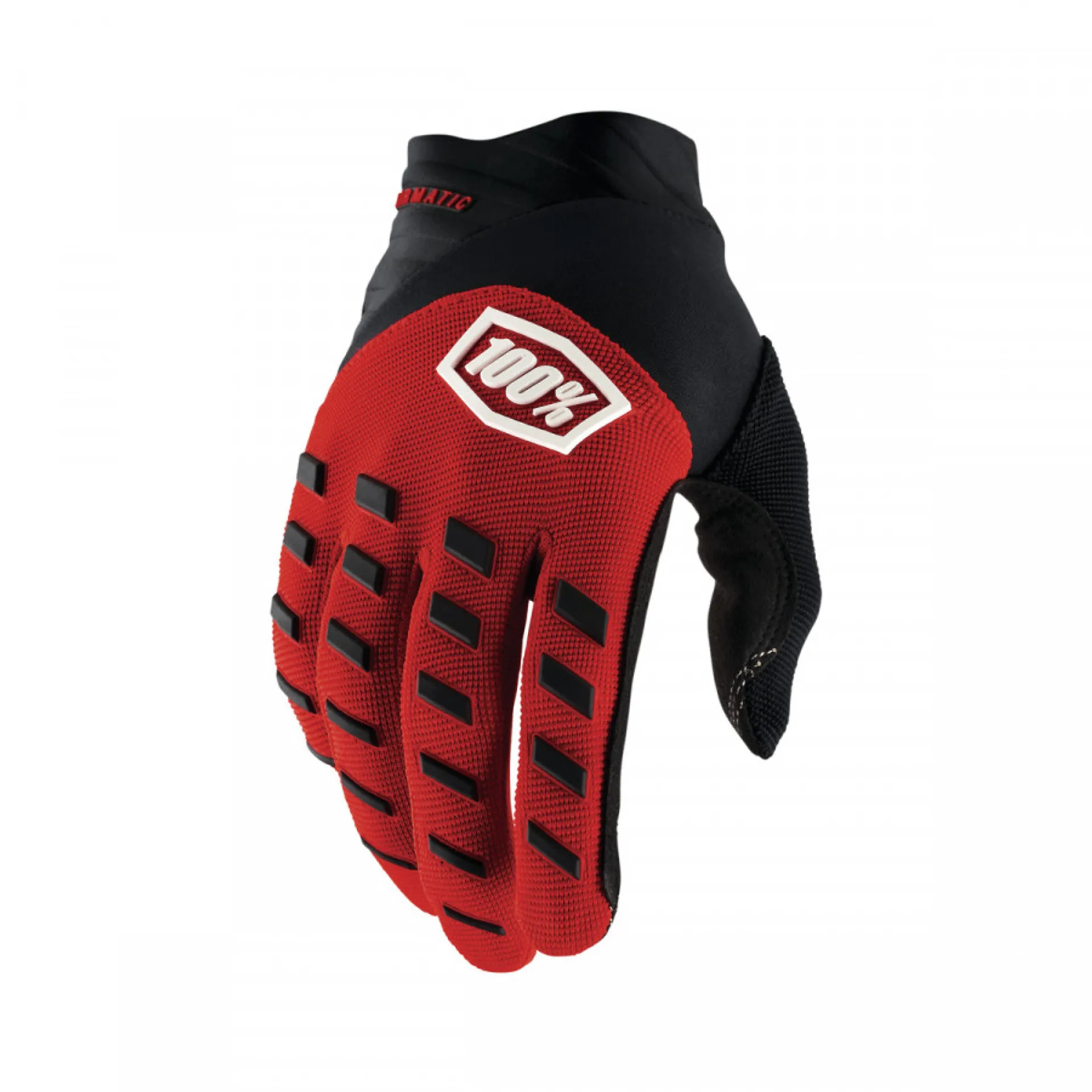 100% Airmatic-handsker, børn - rød/sort - 100% - Motocross Parts