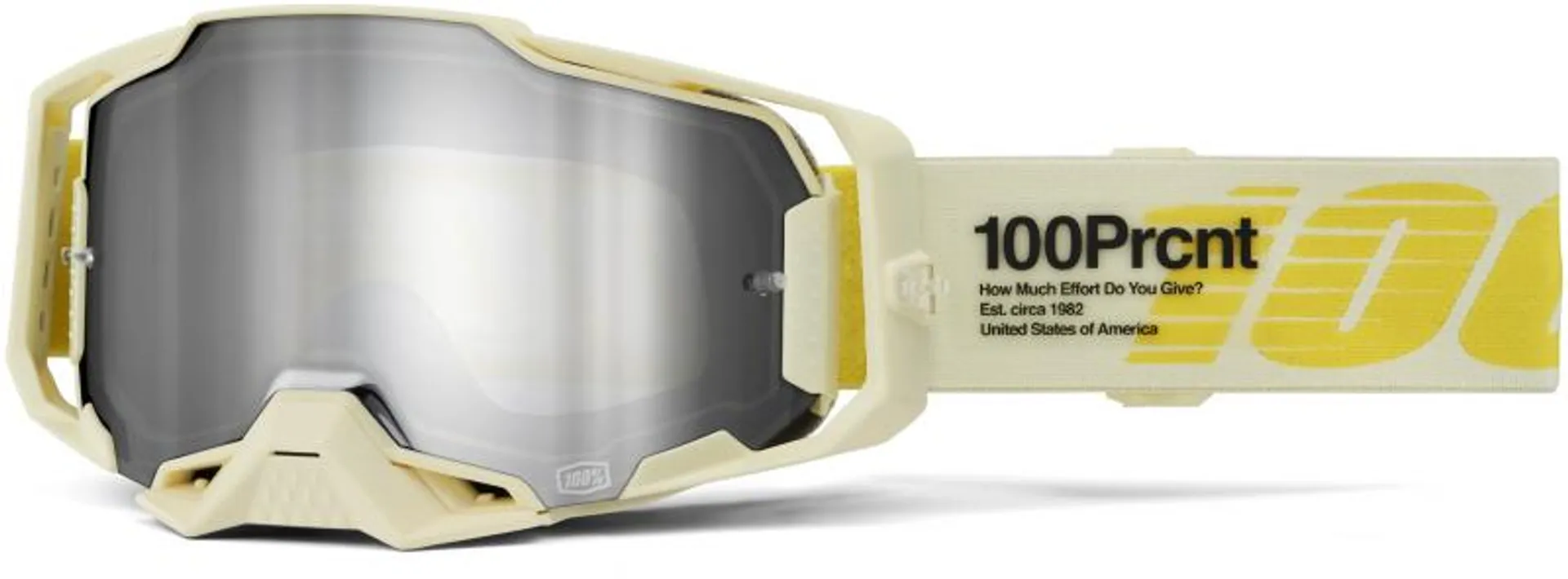 100% ARMEGA Barley / MIRROR SILVER - 100% - Motocross Parts