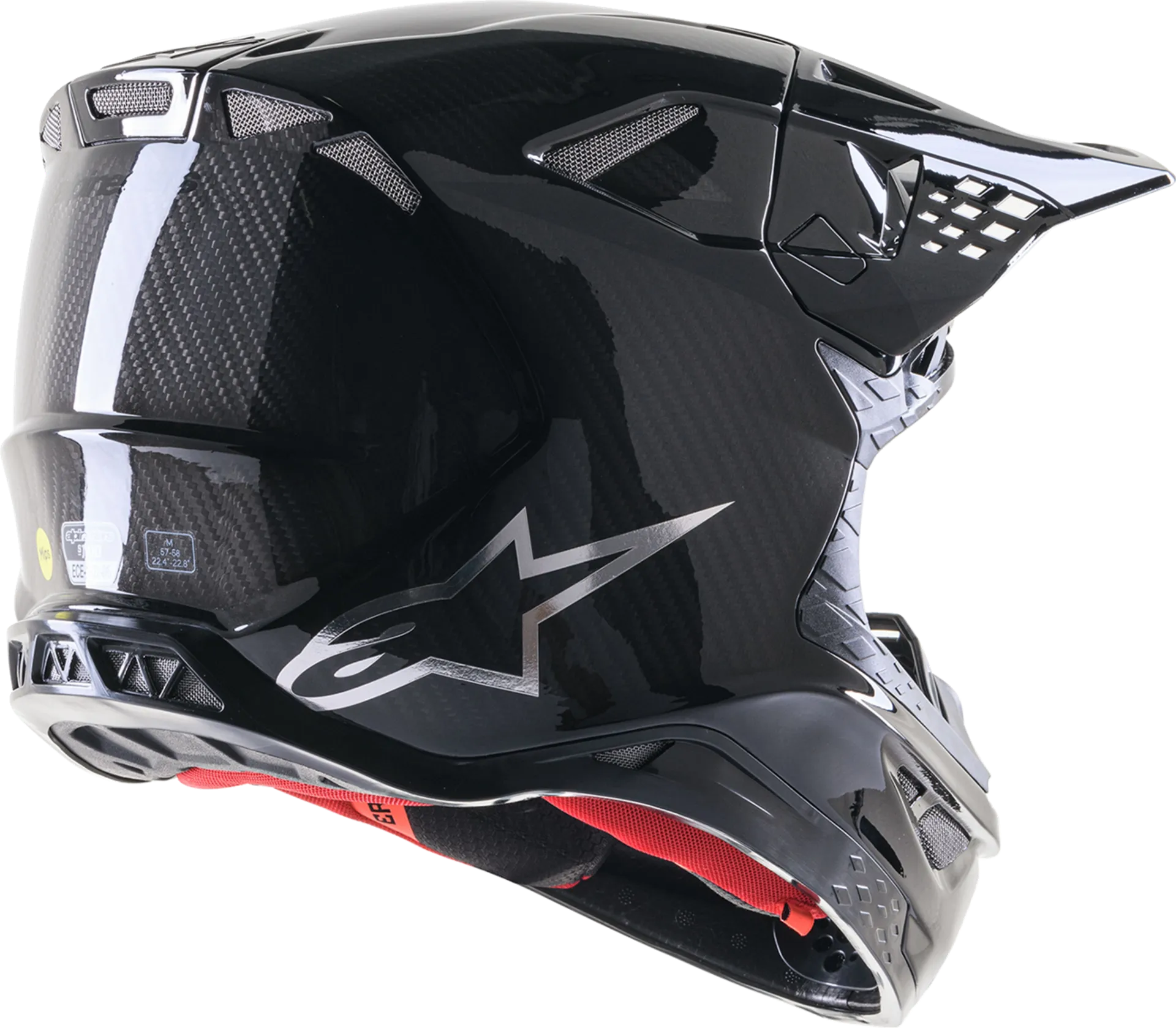 Alpinestars SM10 Helmet - Fame Carbon - Alpinestars
