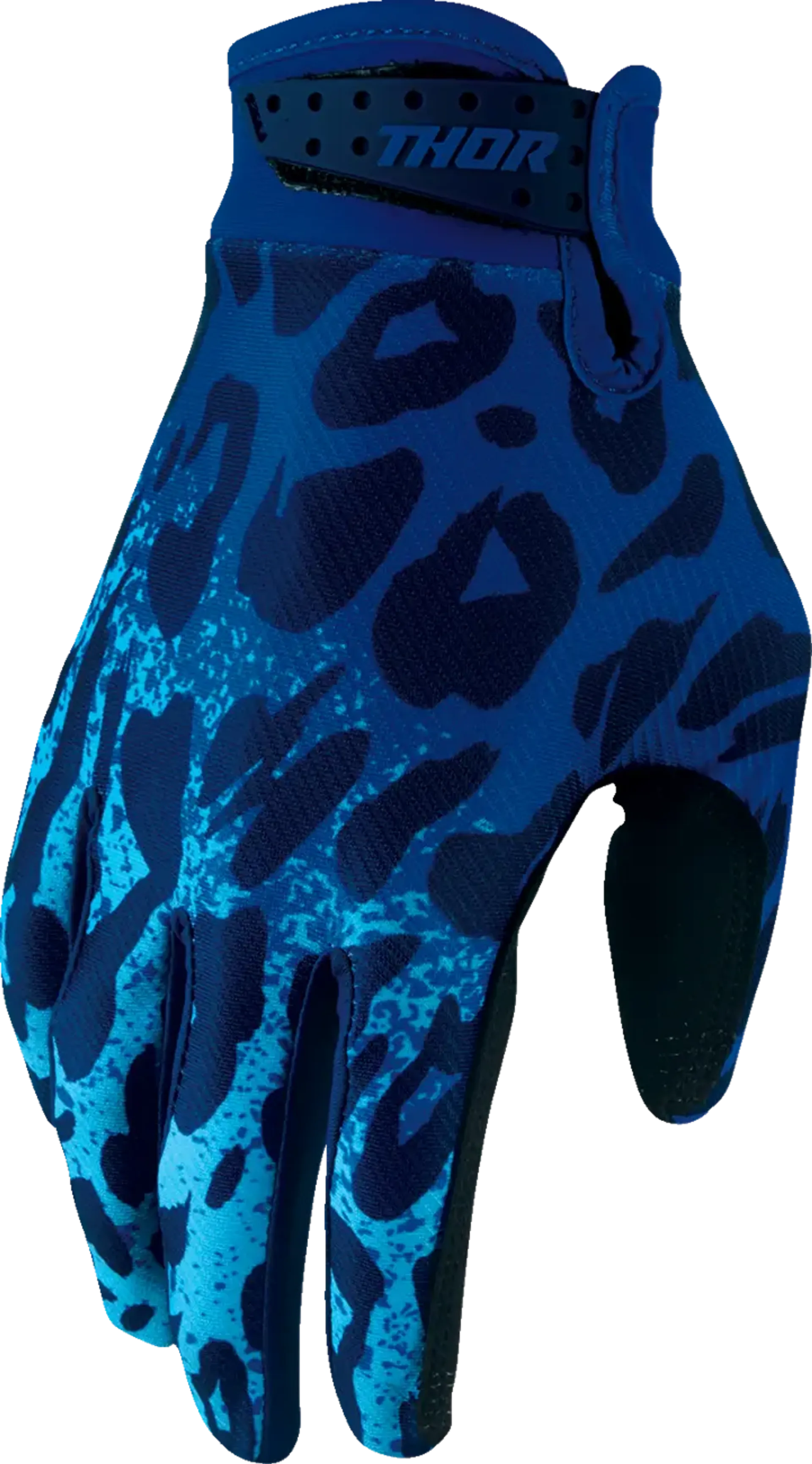 Thor Youth Launchmode Glove - Namir Blue/Navy - Thor - Motocross Parts