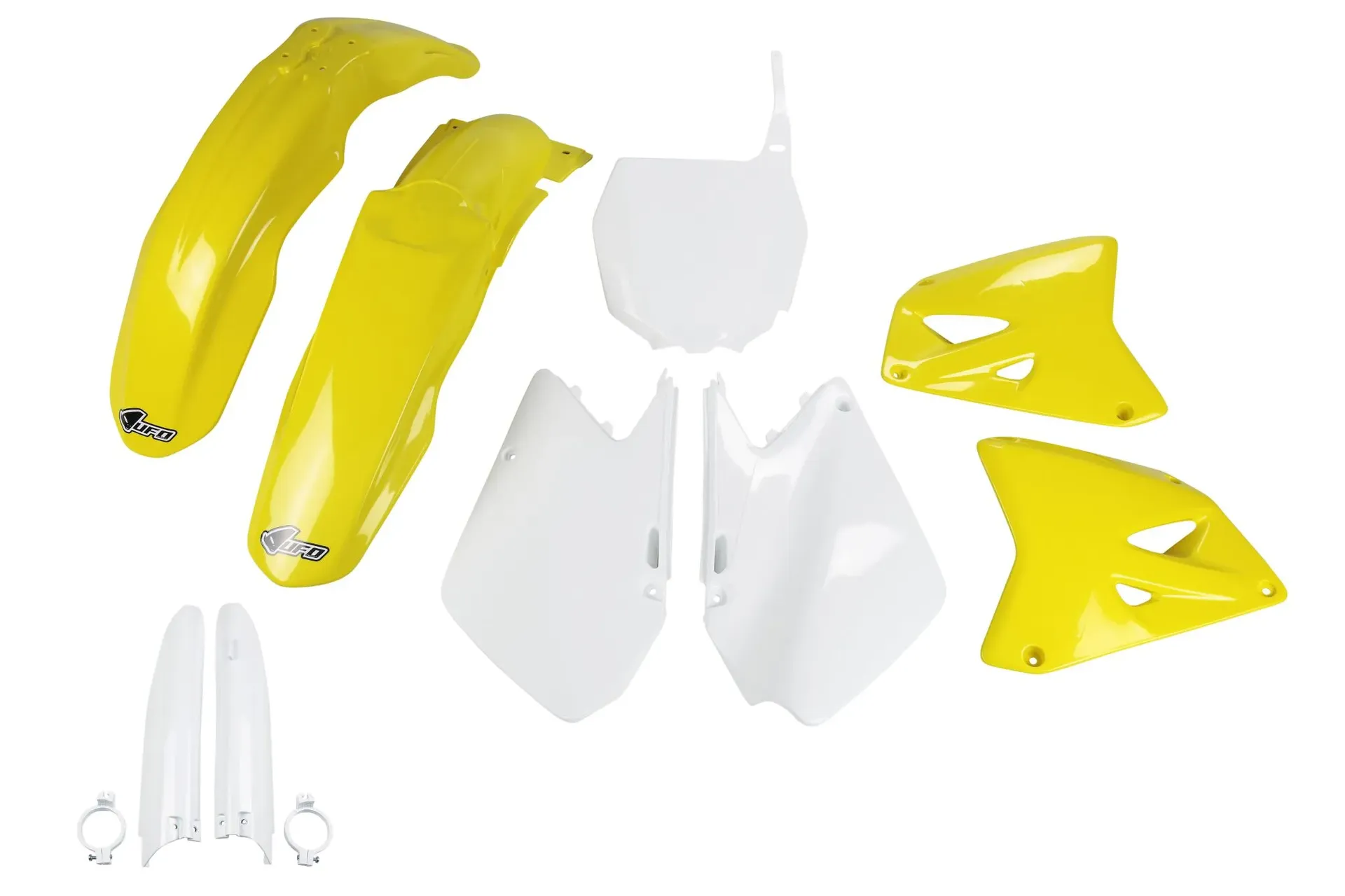 Ufo komplet plastsæt RM125/250 03-05 OEM - Ufo - Motocross Parts