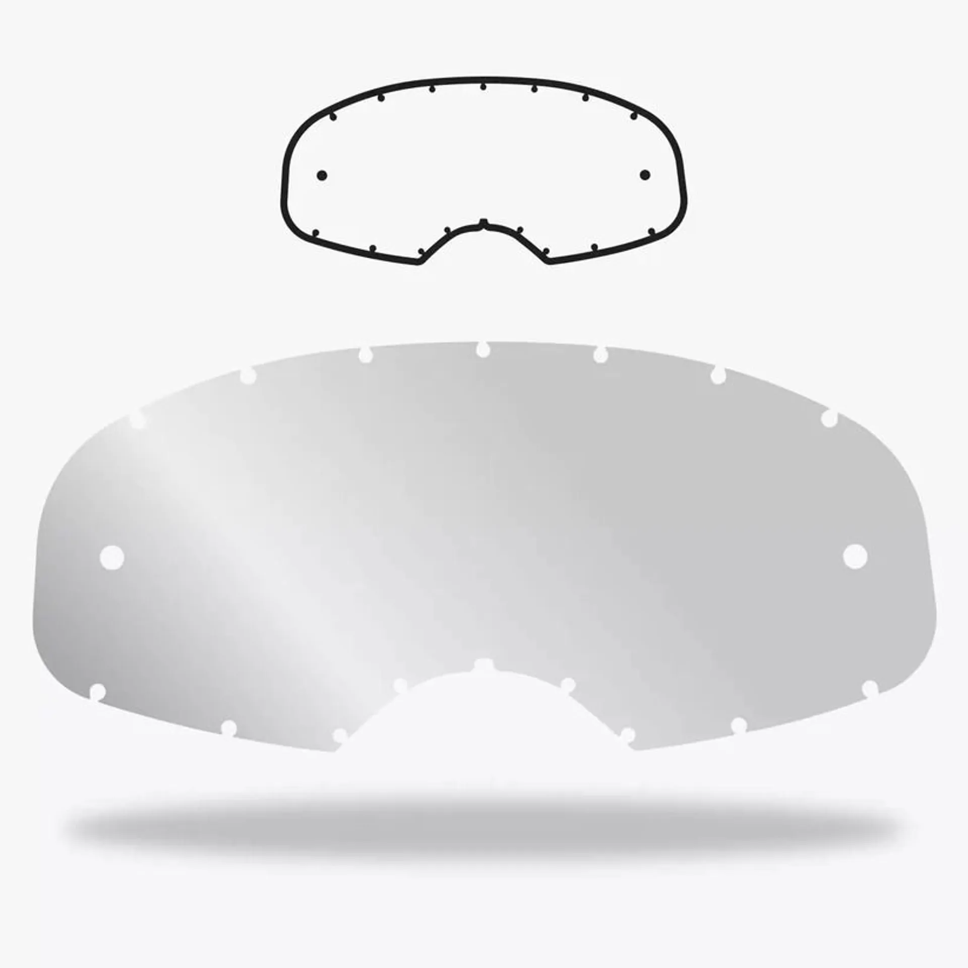 Armor Vision Lens 100% Gen2 - Tear Off - Armor Vision - Motocross Parts