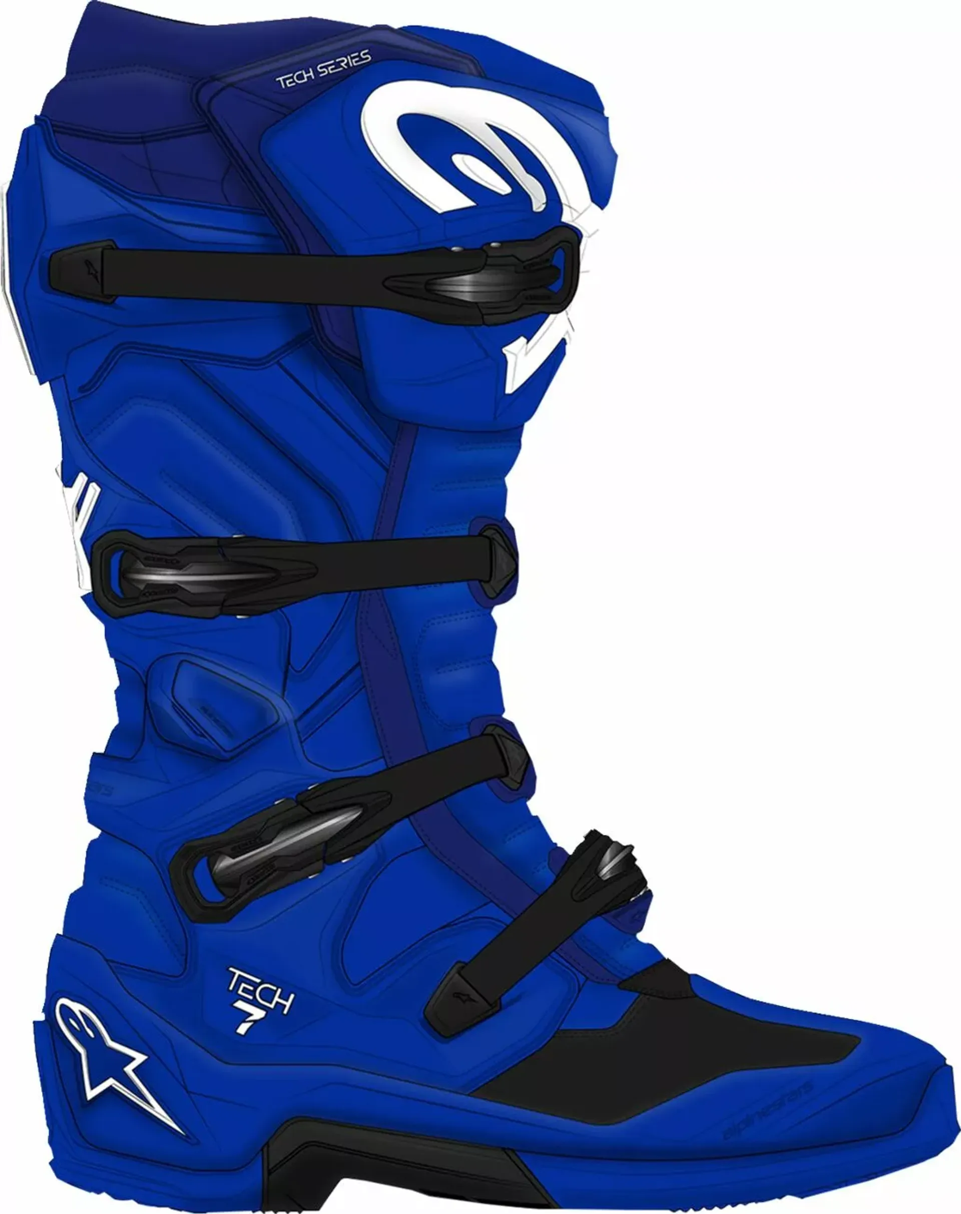 Alpinestars støvler Tech 7 - Blå - Alpinestars