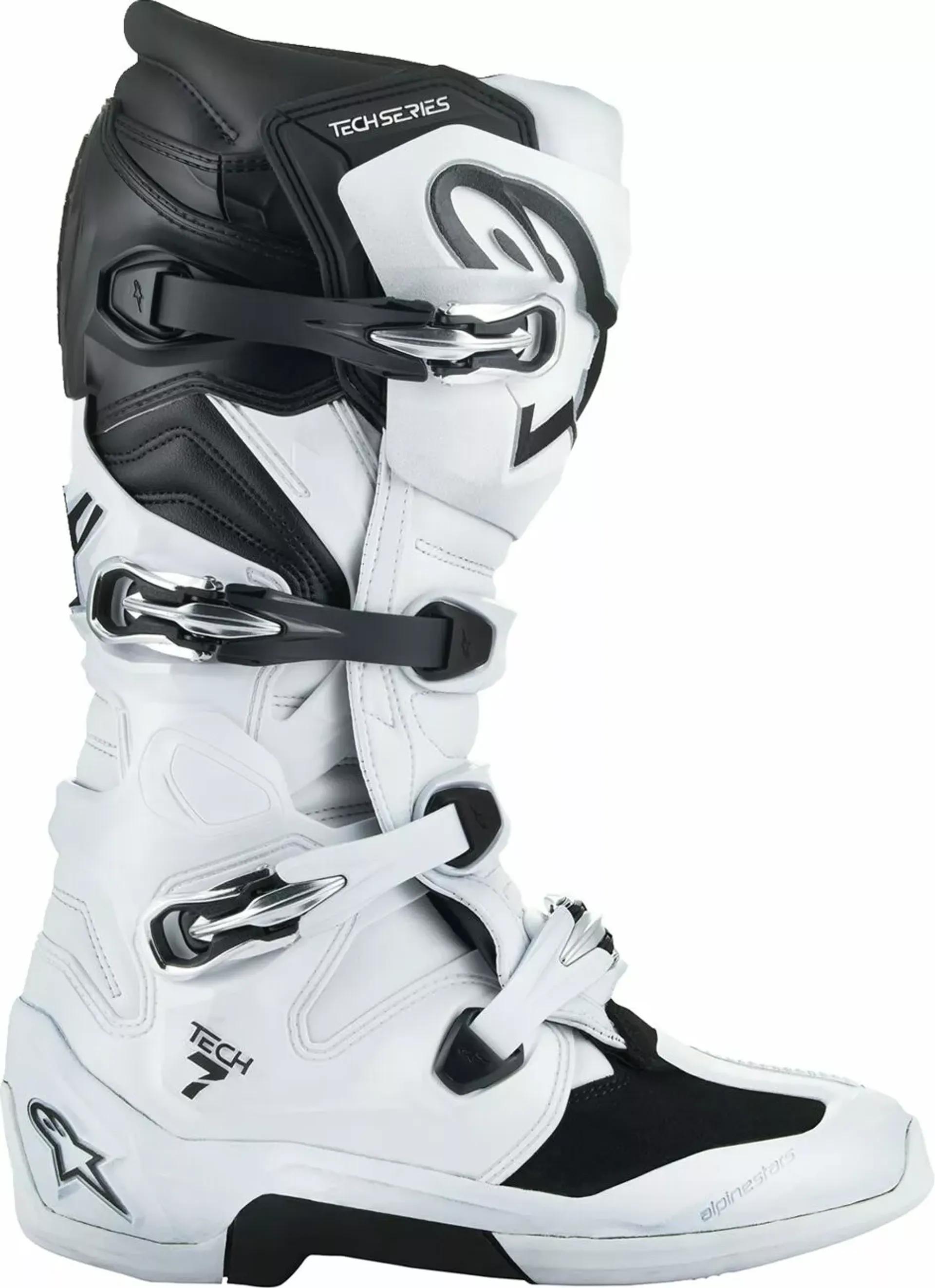 Alpinestars Tech 7 støvle - Hvid/Sort - Alpinestars
