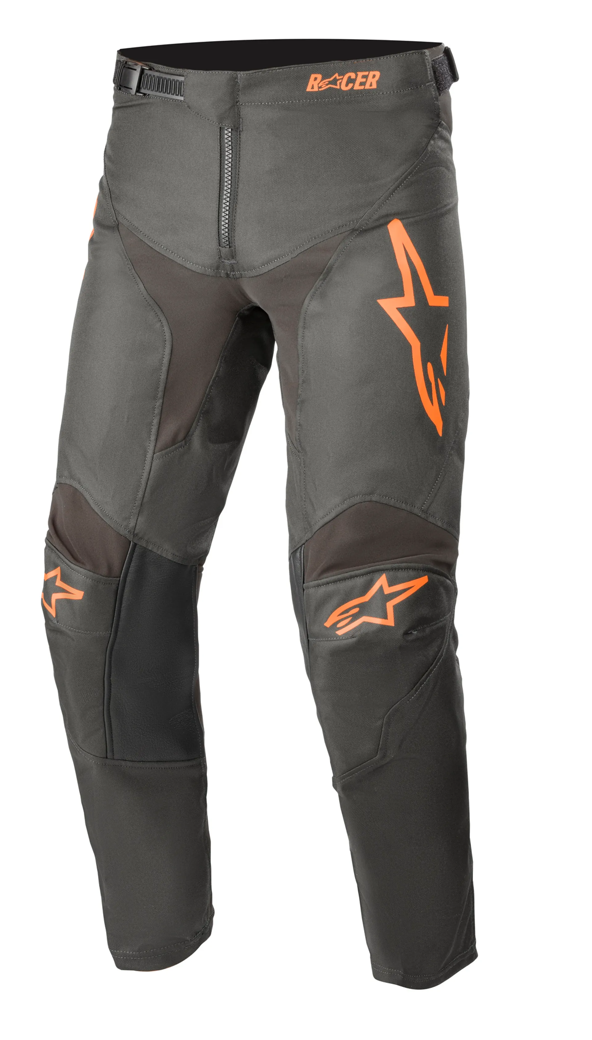 Alpinestars Junior Pants Racer Compass Orange/Gray - Alpinestars - Motocross Parts