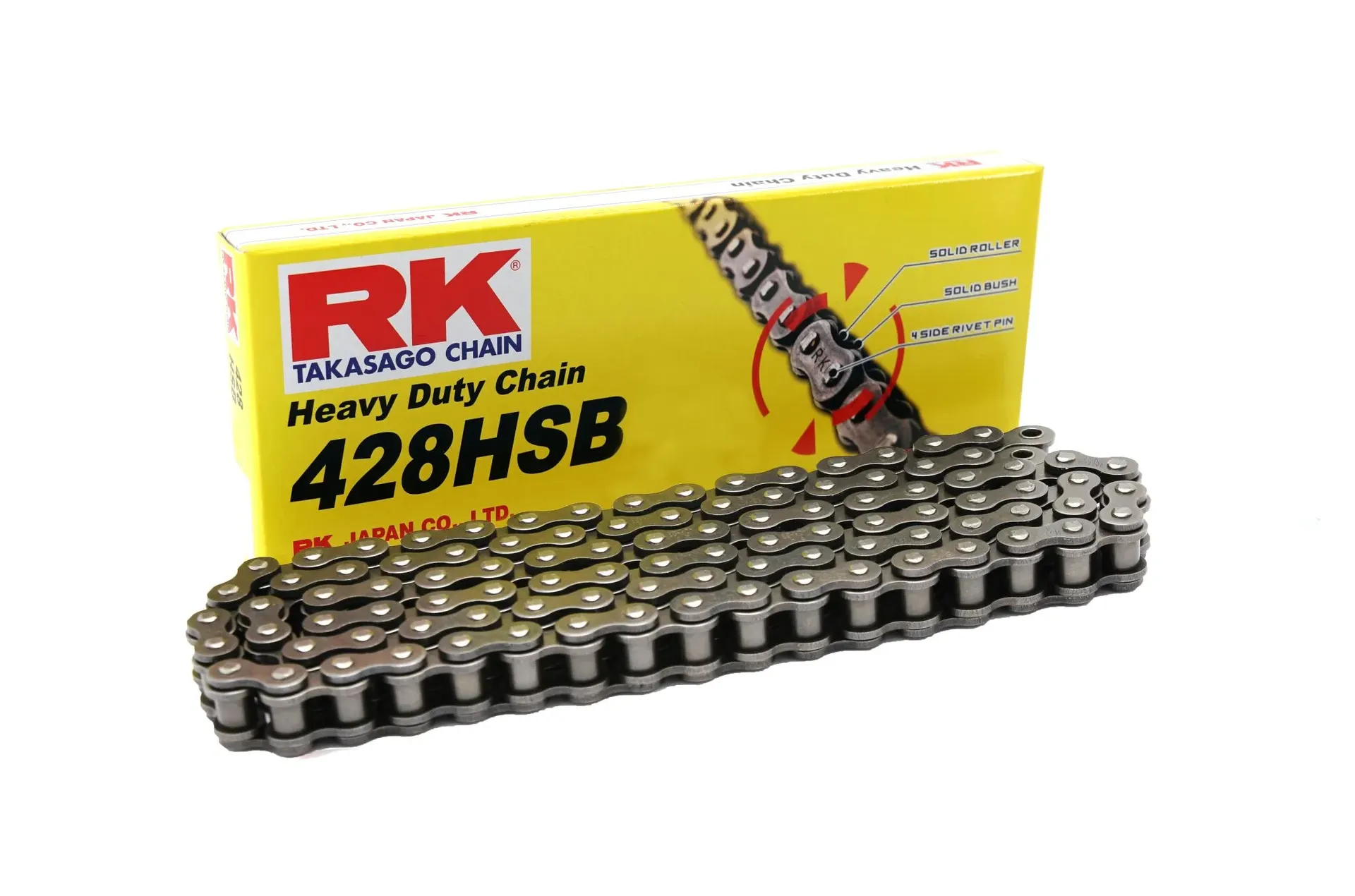 Rk 428H Kraftig drivkæde - RK - Motocross Parts