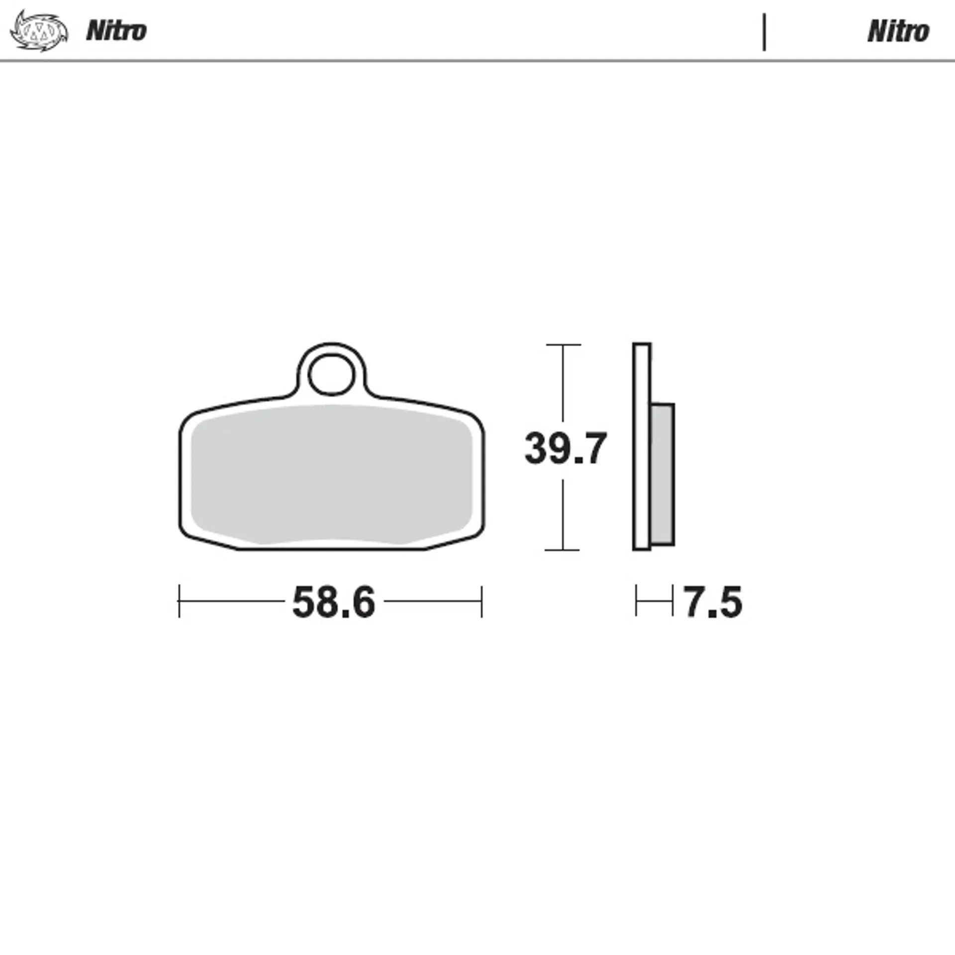 Moto-Master bremseklodser KTM front: Freeride E 2012>, SX85 2012>, Freeride 350 201 - Moto-Master - Motocross Parts