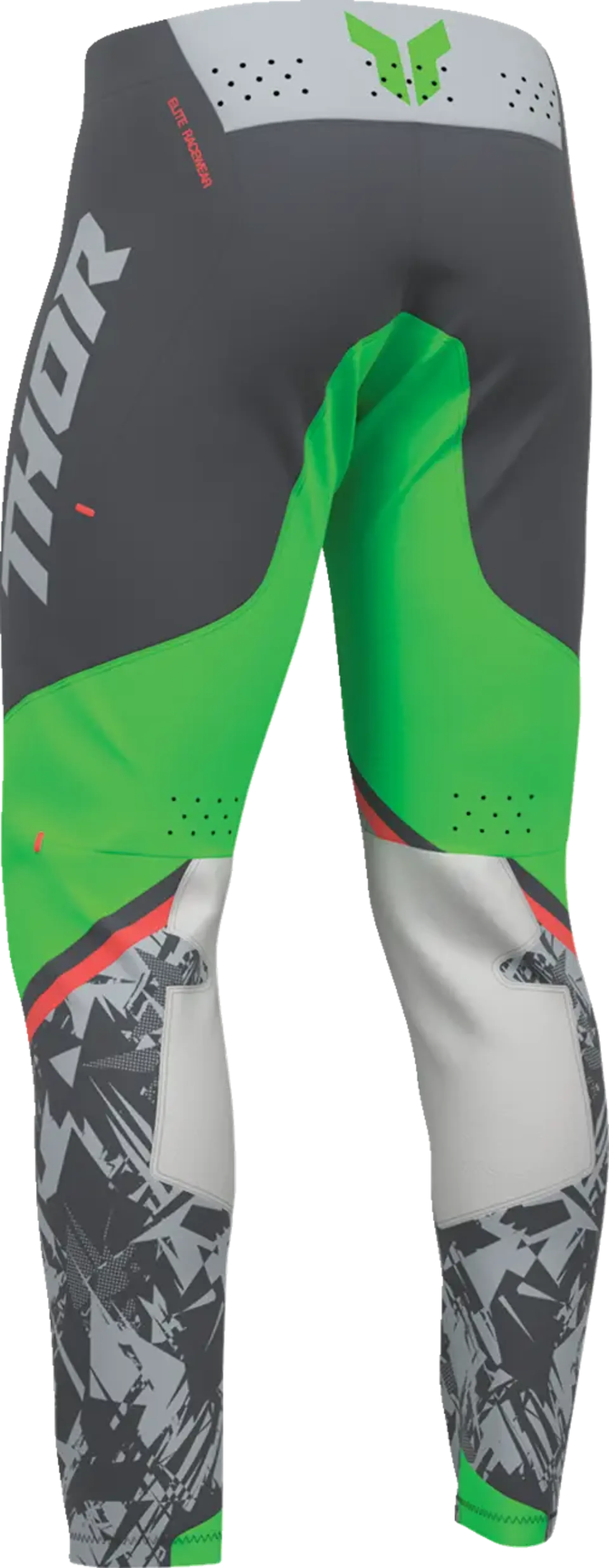 Thor Sportmode Pant - Punk'd Charcoal/Green - Thor