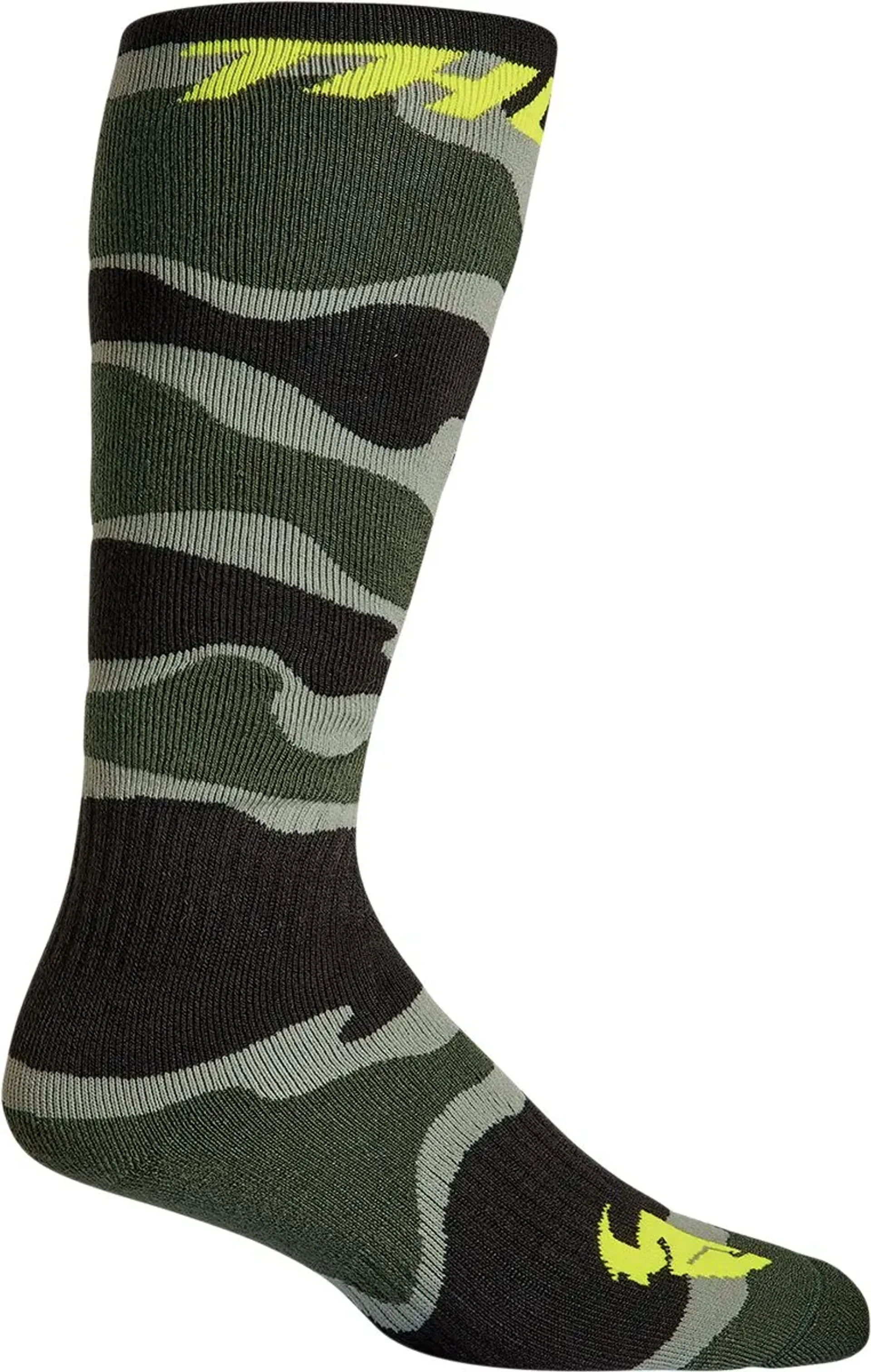 Thor Jugend MX Socke - Camo Grün/Säure - Thor - Motocross Parts