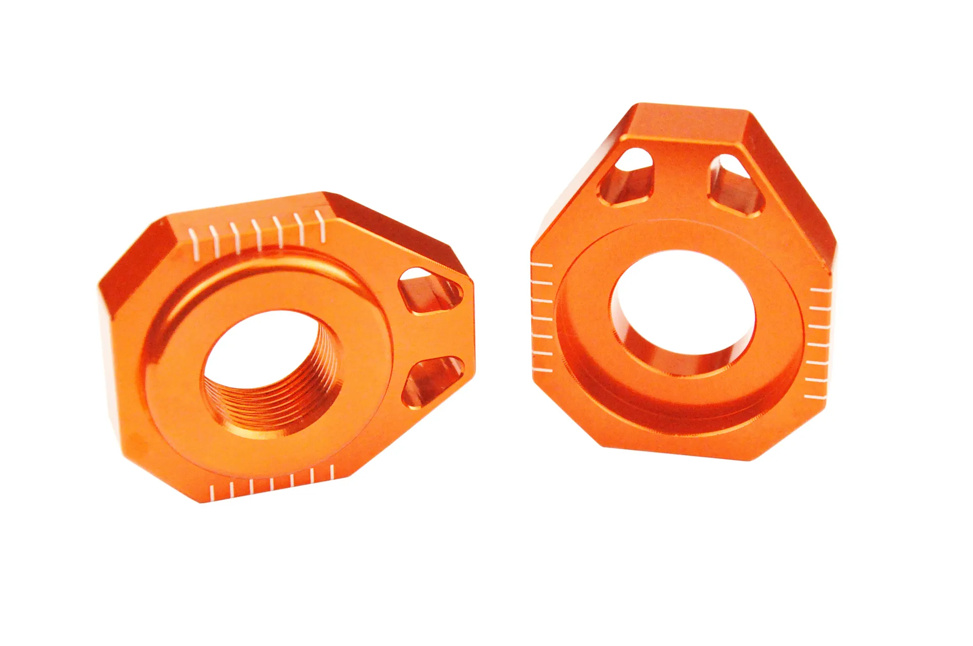 Scar akselblokke - Ktm orange farve - Scar - Motocross Parts