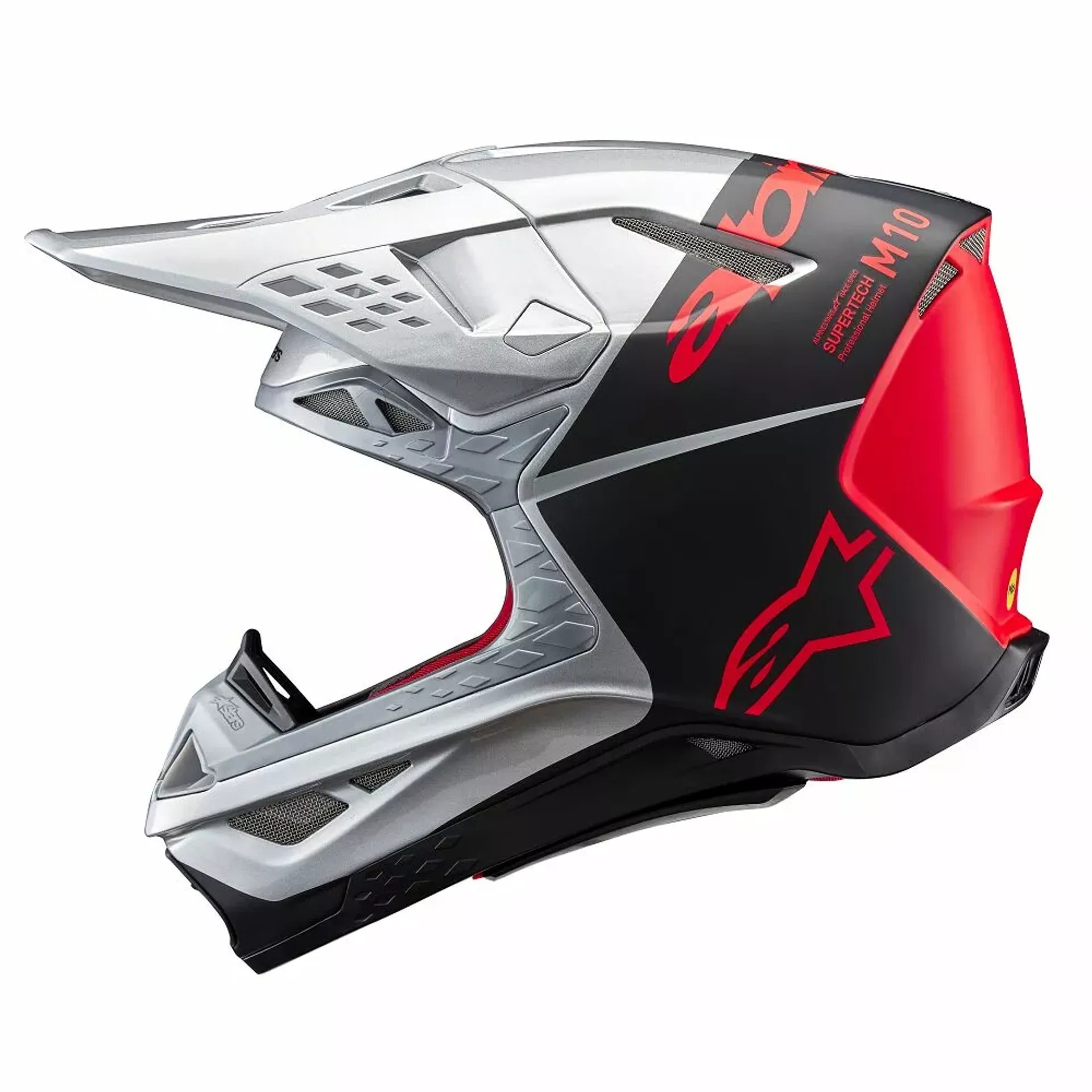 Alpinestars SM10 Helmet - Flood orange - Alpinestars