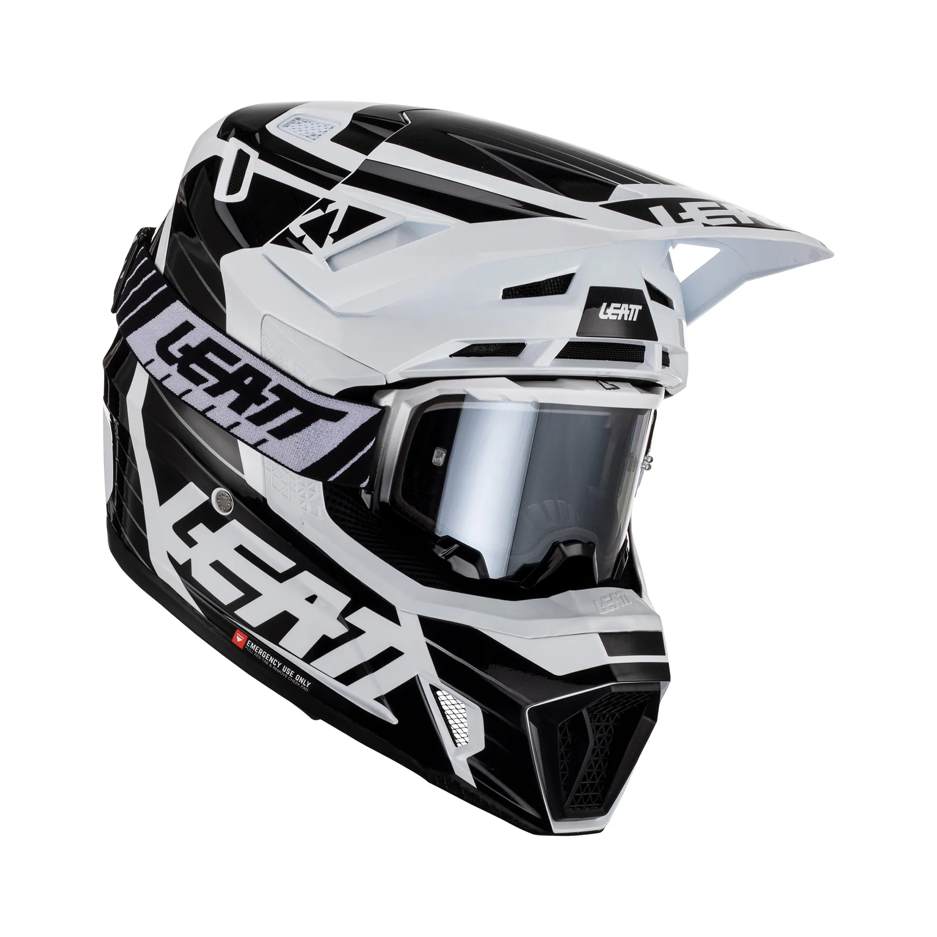 Leatt hjelmkit Moto 7.5 V23 Hvid - Leatt