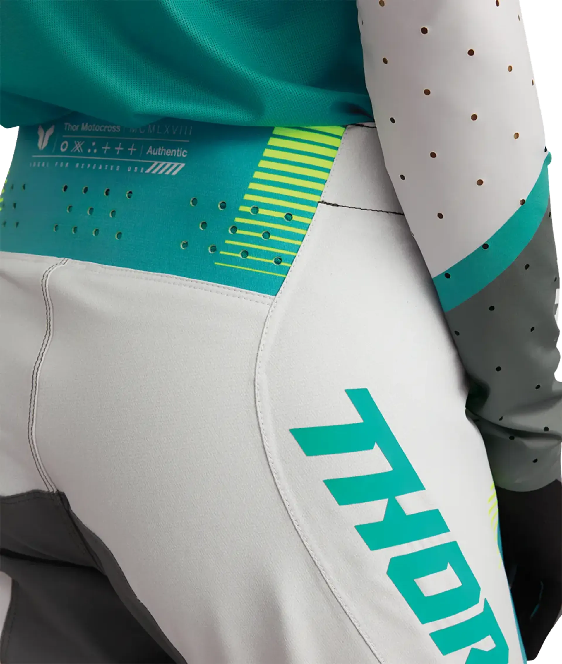 Thor Sportmode Pant til kvinder - Velocity Gray/Aqua - Thor
