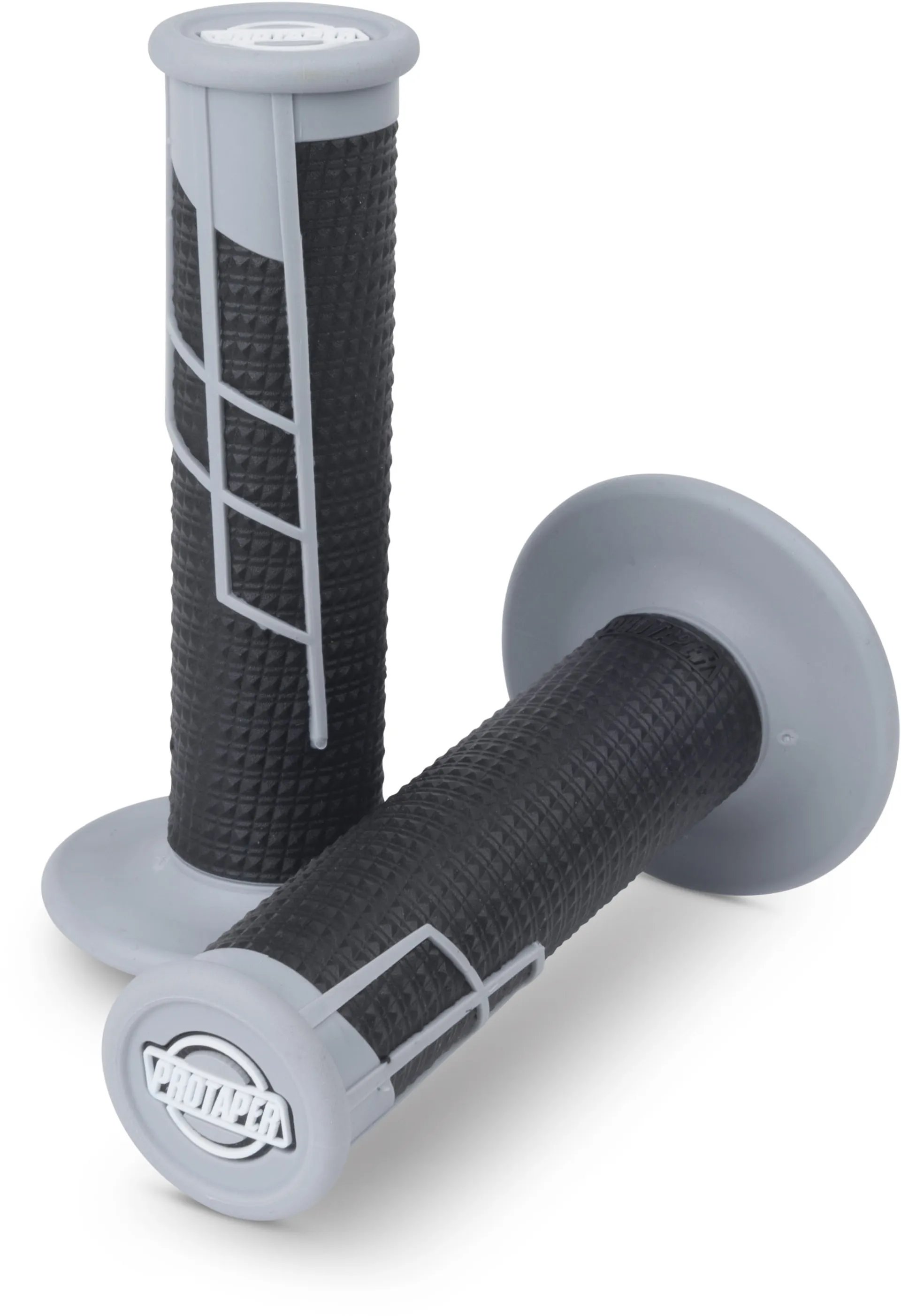 Protaper Grips Clampon 1/2 Waffle Grey/Black - Pro Taper - Motocross Parts