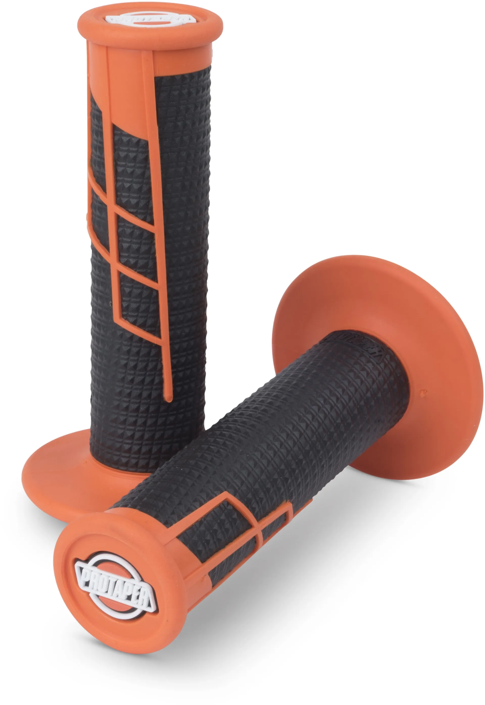 Protaper Grips Clampon 1/2 Waffle Orange/Black - Pro Taper - Motocross Parts